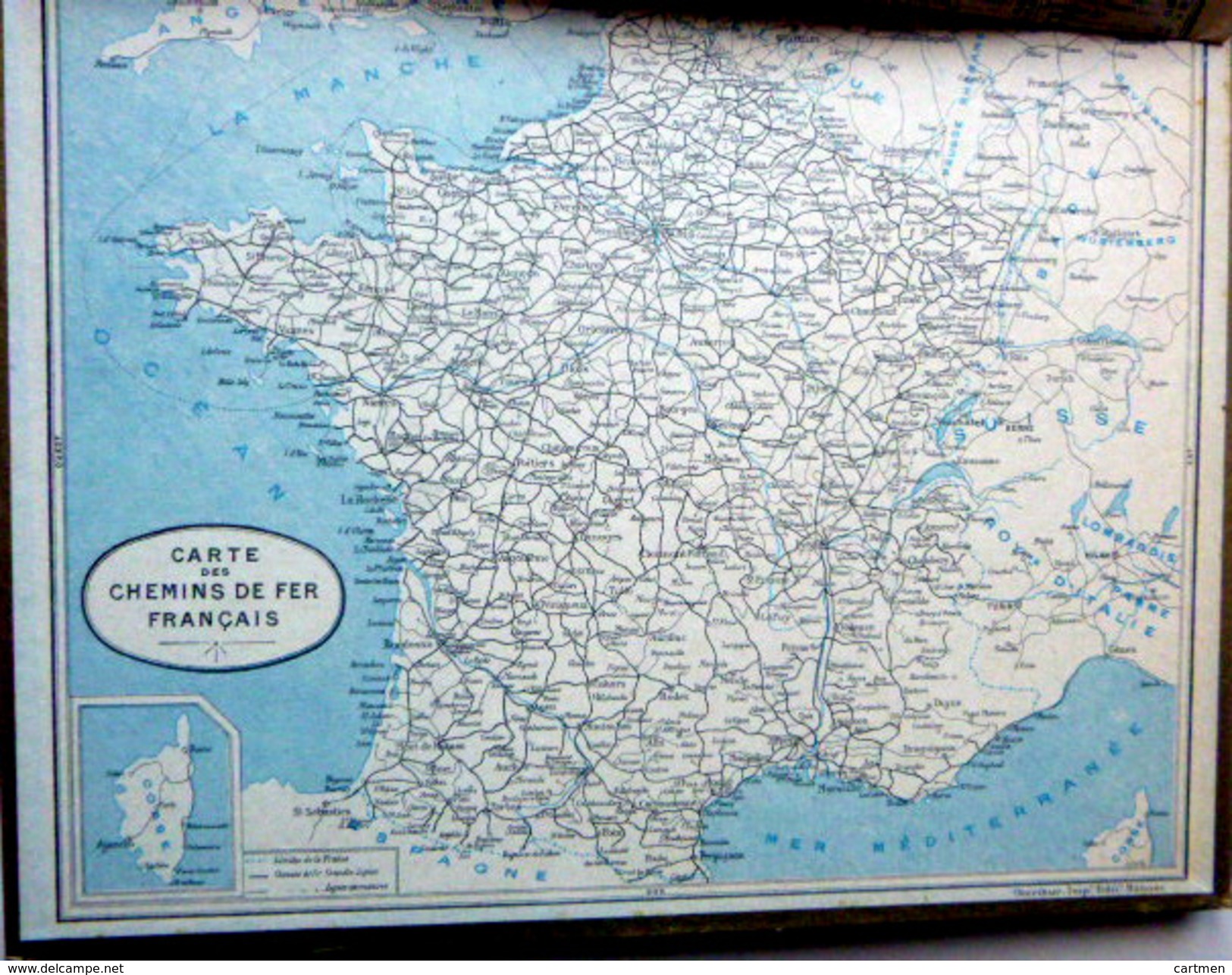 CALENDRIER ALMANACH DES POSTES PTT 1931 VUE DU PONT PECHEUR DEPARTEMENT DE L'OISE  POSTES ET TELECOMMUNICATION - Grossformat : 1921-40