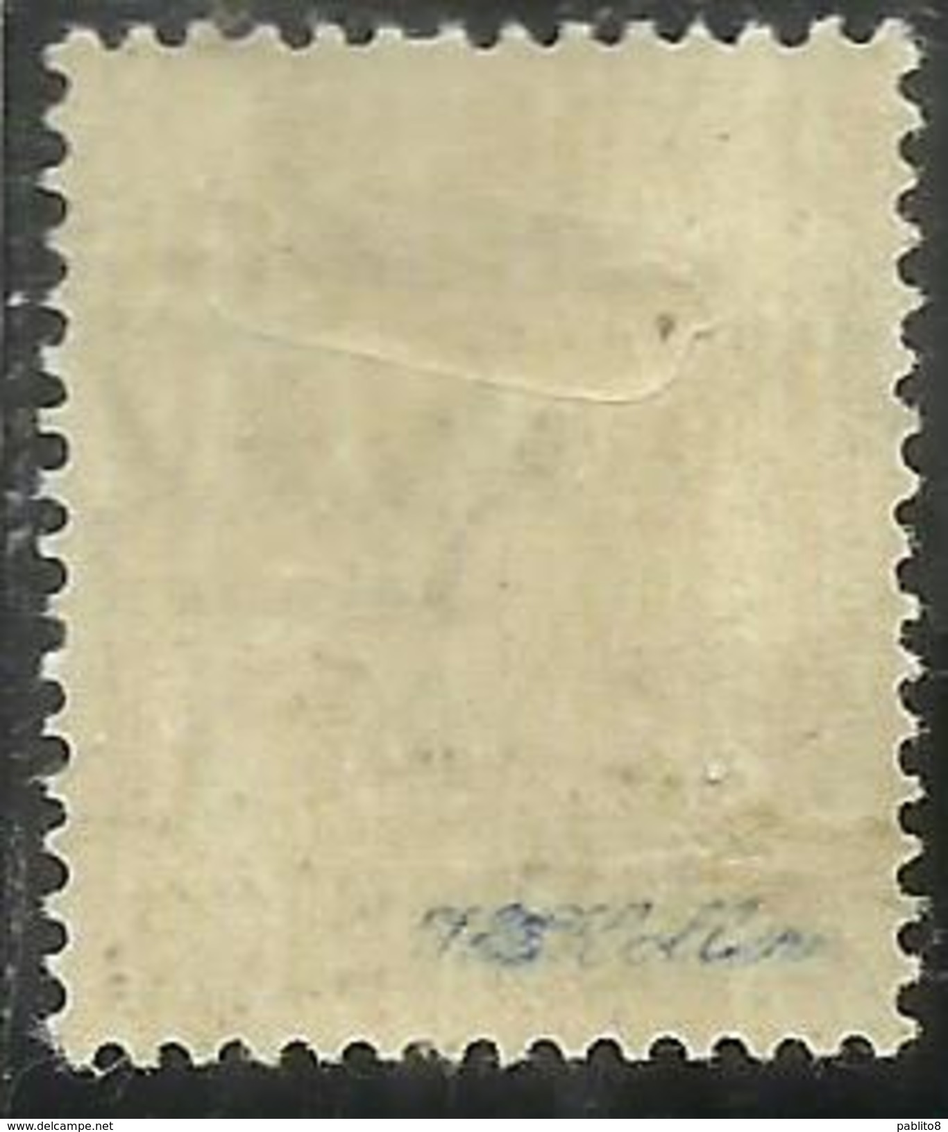 OCCUPAZIONE JUGOSLAVIA IUGOSLAVIA DI TRIESTE 1945 FILIGRANA WATERMARK SOPRASTAMPATO D'ITALIA 1 LIRA SU CENT 30 MLH SIGL. - Jugoslawische Bes.: Triest