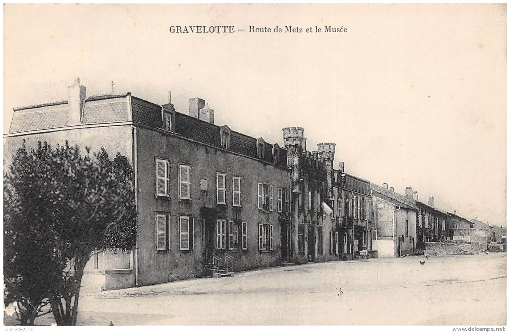 Gravelotte       57        Route De Metz Et Le Musée      (voir Scan) - Sonstige & Ohne Zuordnung