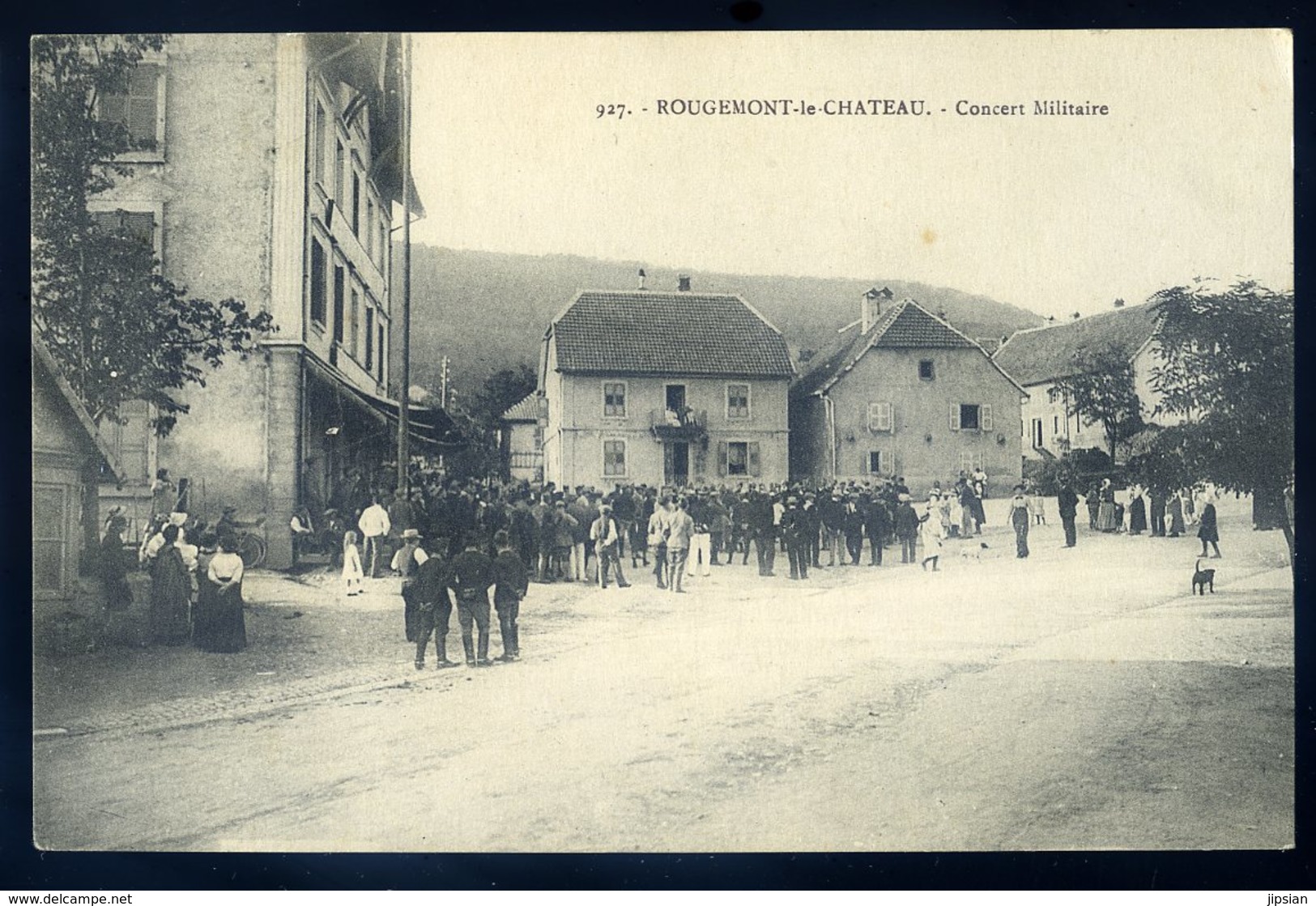 Cpa  Du 90 Rougemont Le Château  Concert Militaire  NCL42 - Rougemont-le-Château