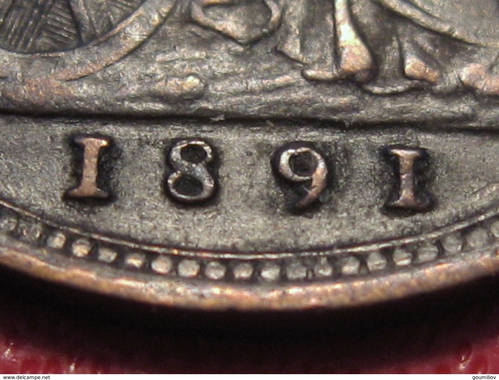 Grande-Bretagne - UK - Farthing 1891 Victoria 5943 - B. 1 Farthing