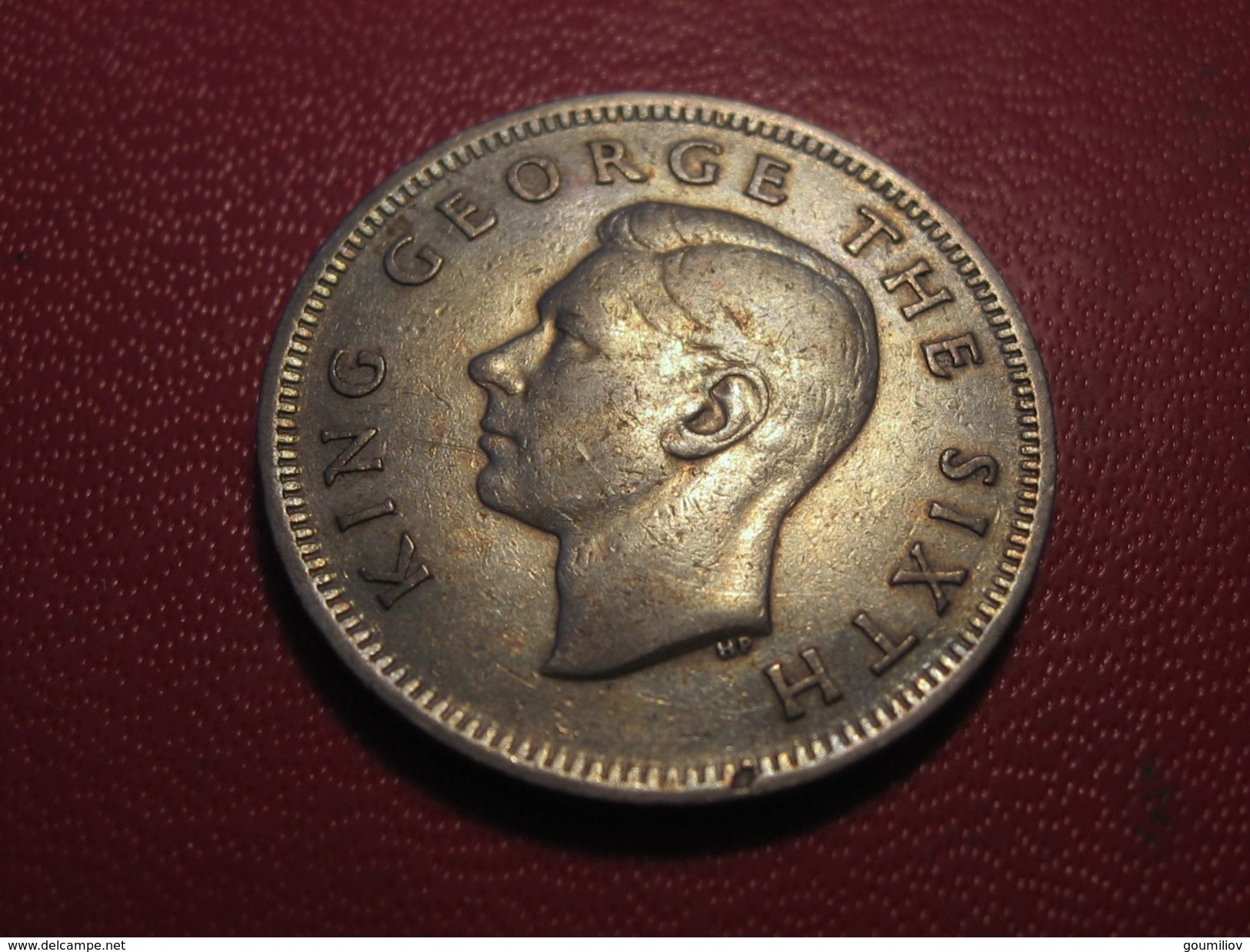 Nouvelle-Zélande - One Shilling 1951 George VI 5546 - Nieuw-Zeeland