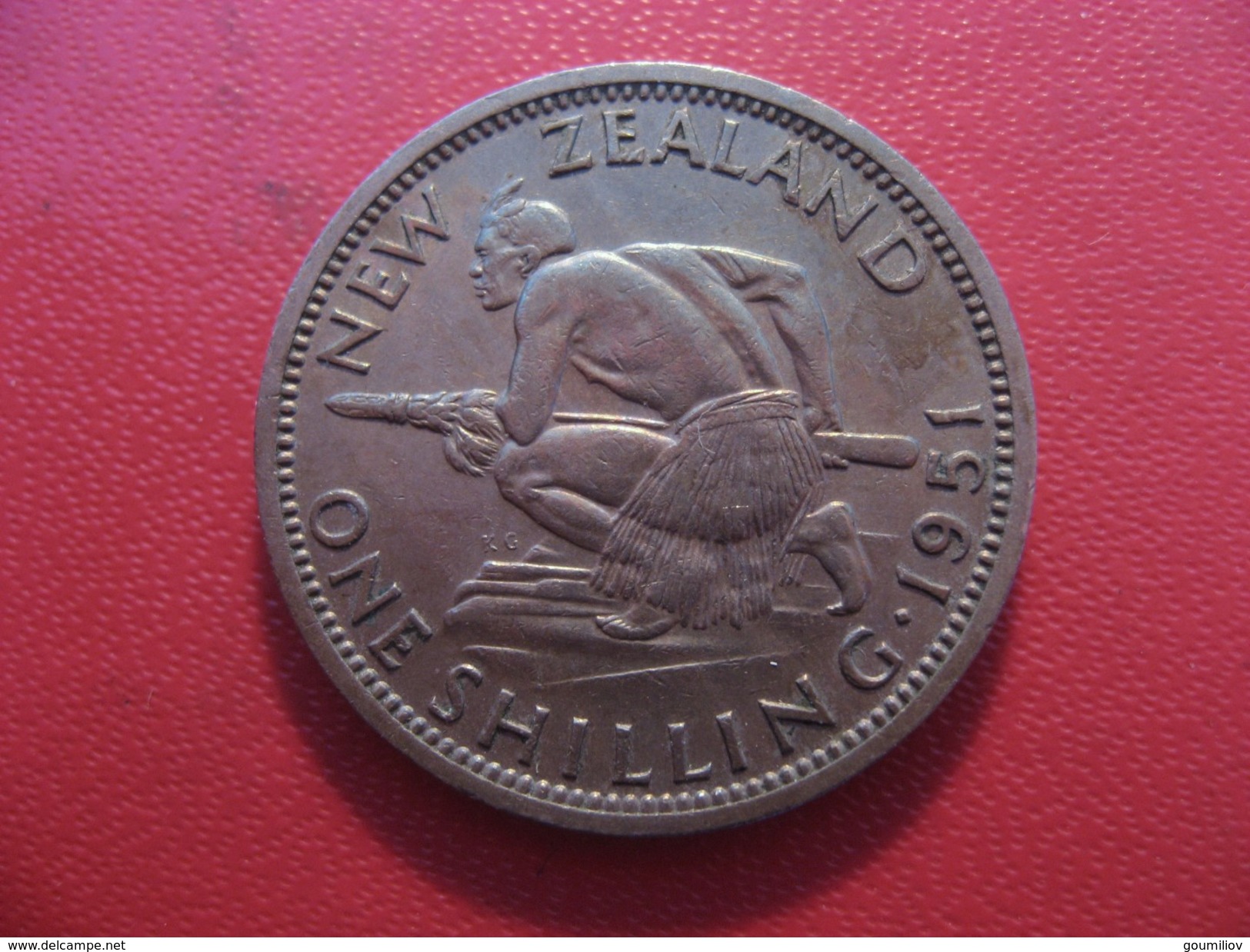 Nouvelle-Zélande - One Shilling 1951 George VI 5554 - Nueva Zelanda