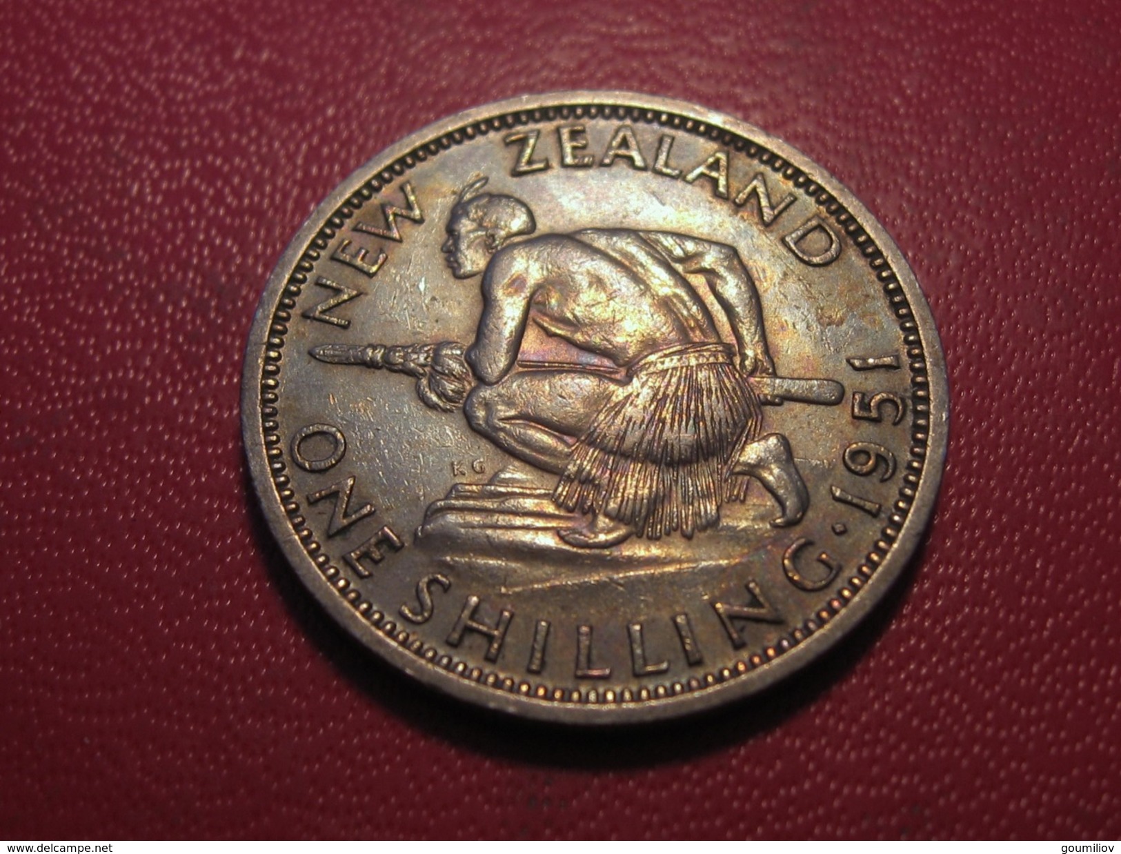 Nouvelle-Zélande - One Shilling 1951 George VI 5554 - Nueva Zelanda