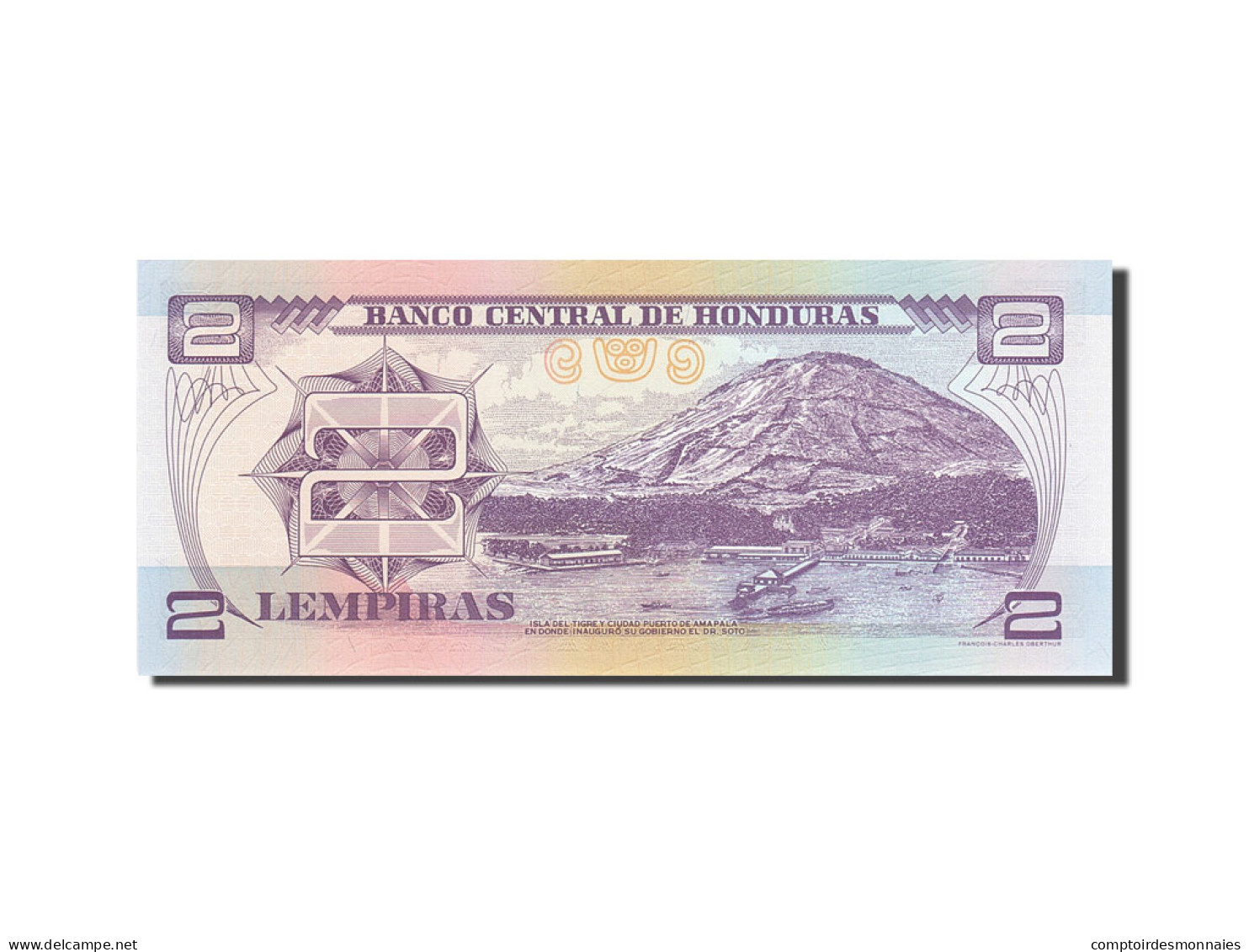 Billet, Honduras, 2 Lempiras, 2000-2003, 2004-08-26, NEUF - Honduras