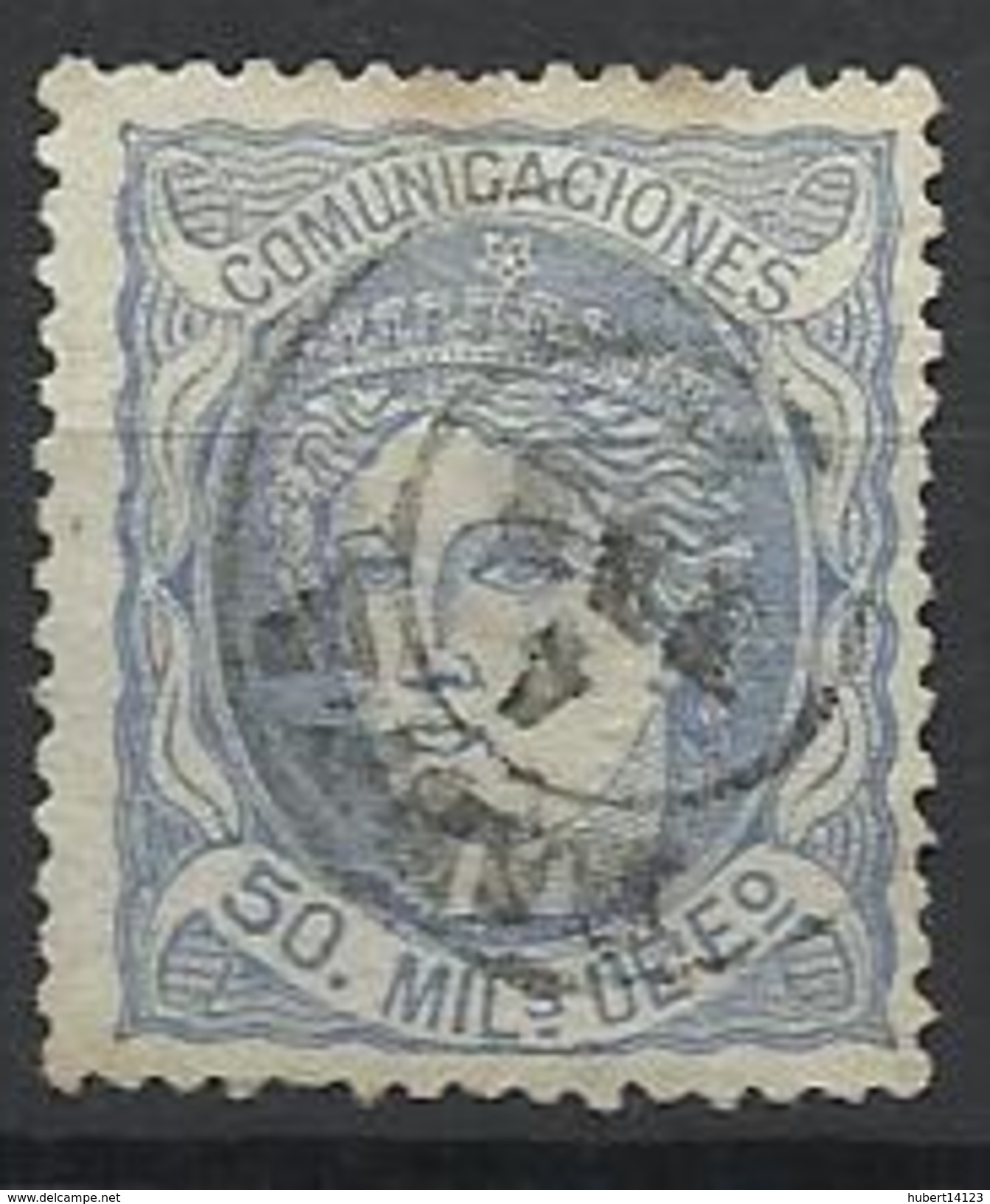 Espagne N° 107 Oblitéré 1870 - Usados