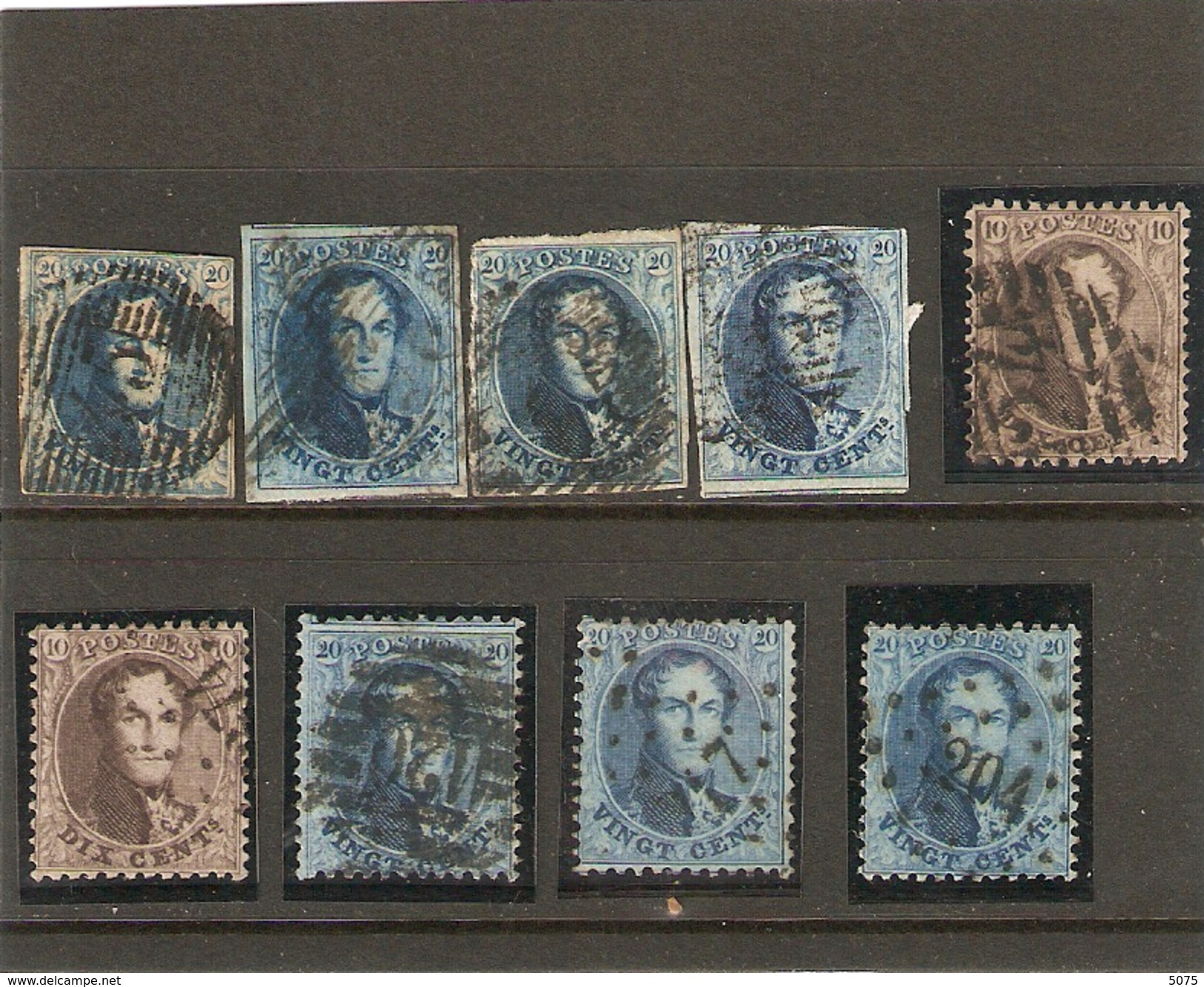 Lot Divers Obl - 1849-1865 Médaillons (Autres)