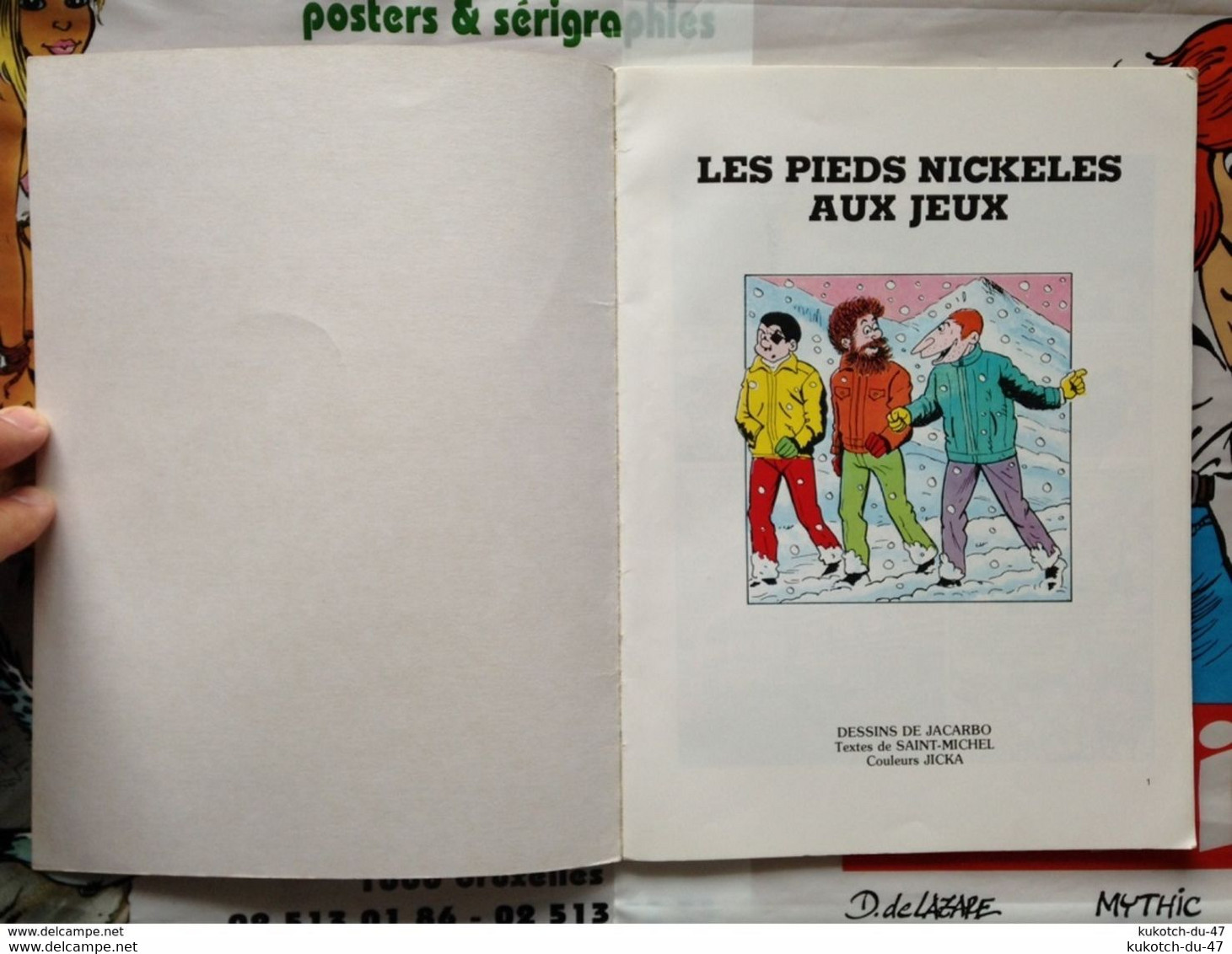 BD Les Pieds Nickelés Aux Jeux - Jacarbo (1983) - Pieds Nickelés, Les