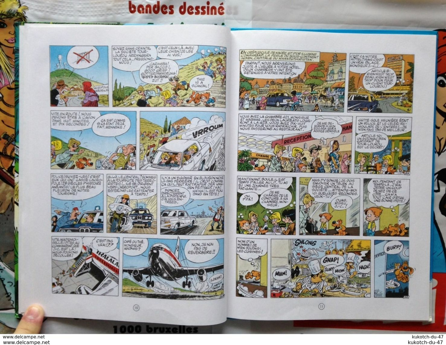 BD Boule et Bill globe-trotters - Tome 19 - Roba (1991)