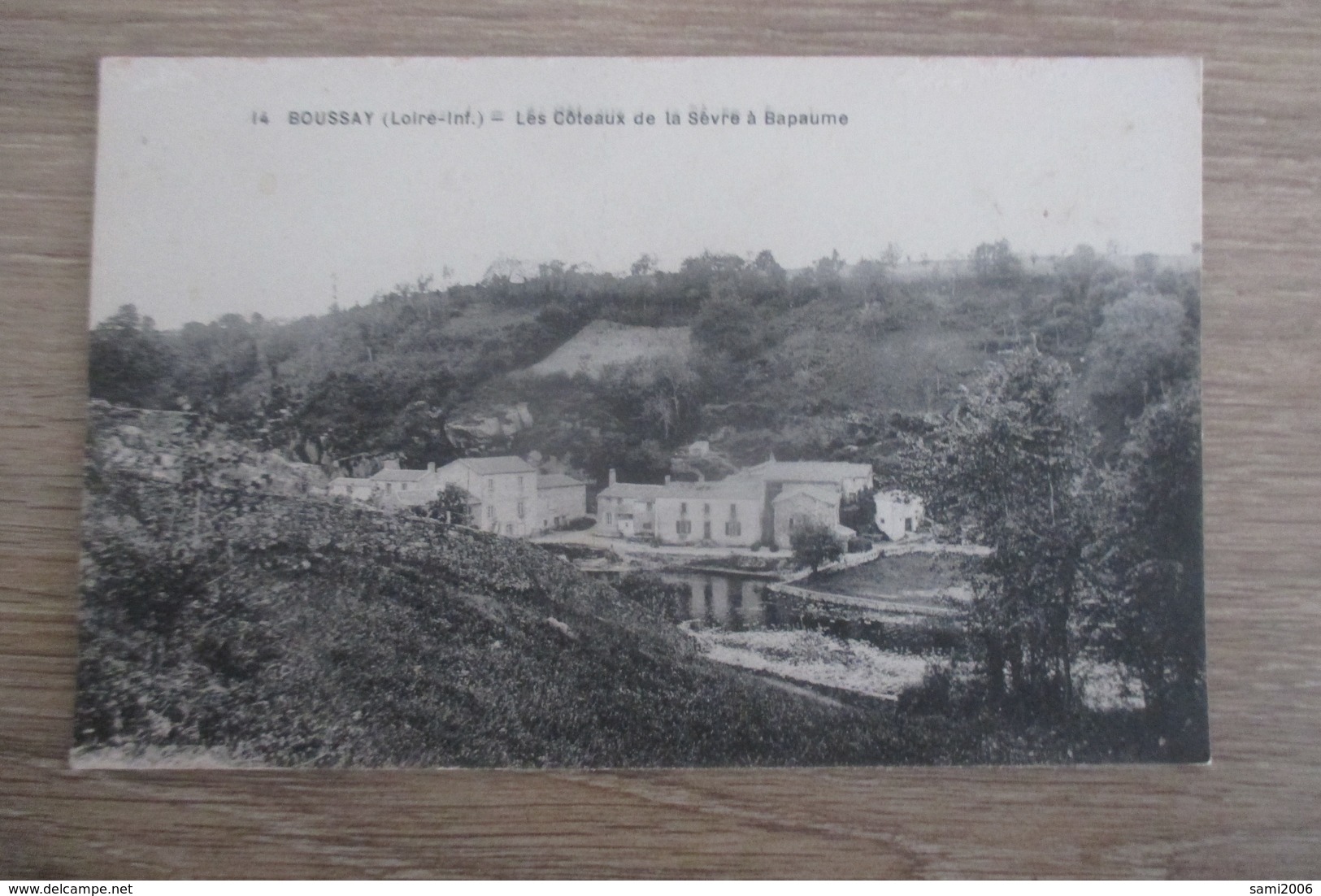 CPA  44 BOUSSAY LES COTEAUX DE LA SÈVRE A BAPAUME - Boussay