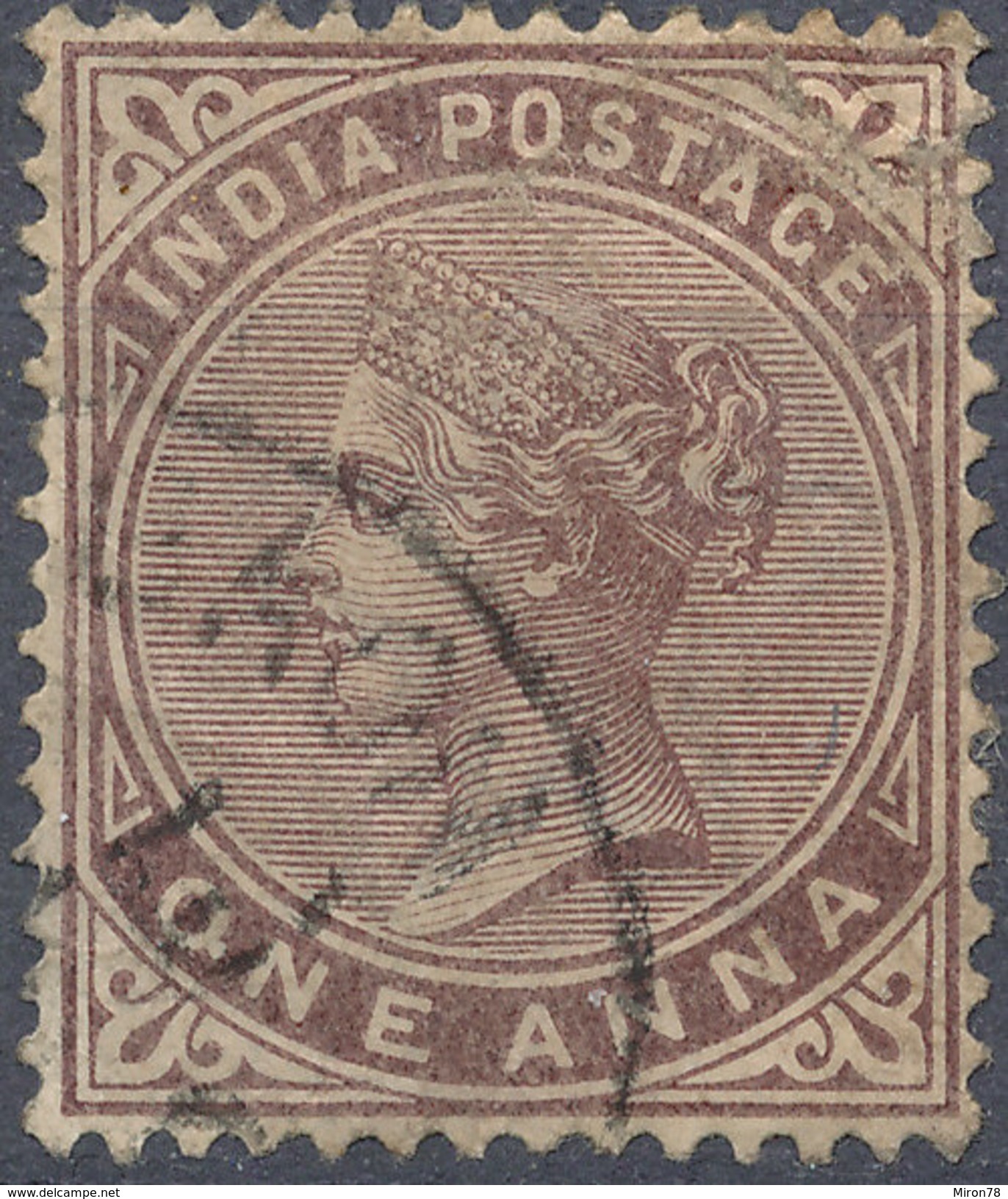 Stamp   India 1882  Queen Victoria 1a Used Lot#27 - 1852 Sind Province