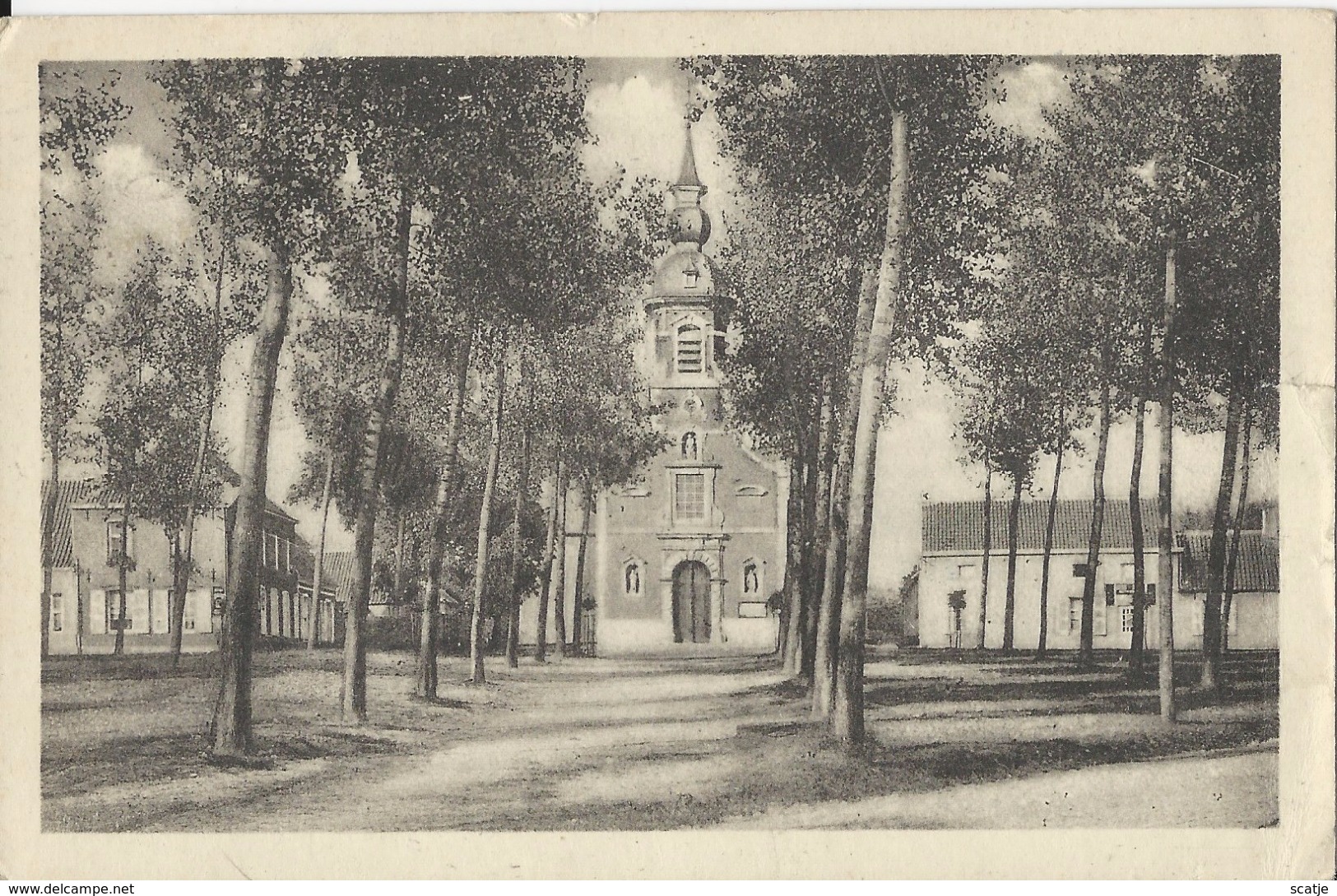 Sombeke   De Kerk   -   1951  Naar   Kain  (scheurtje Rechts) - Waasmunster