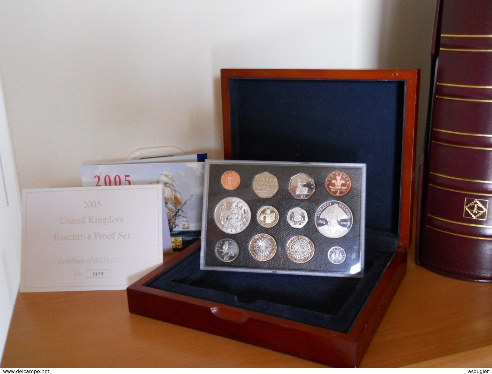 UK GREAT BRITAIN ENGLAND 2005 EXECUTIVE PROOF SET - Mint Sets & Proof Sets