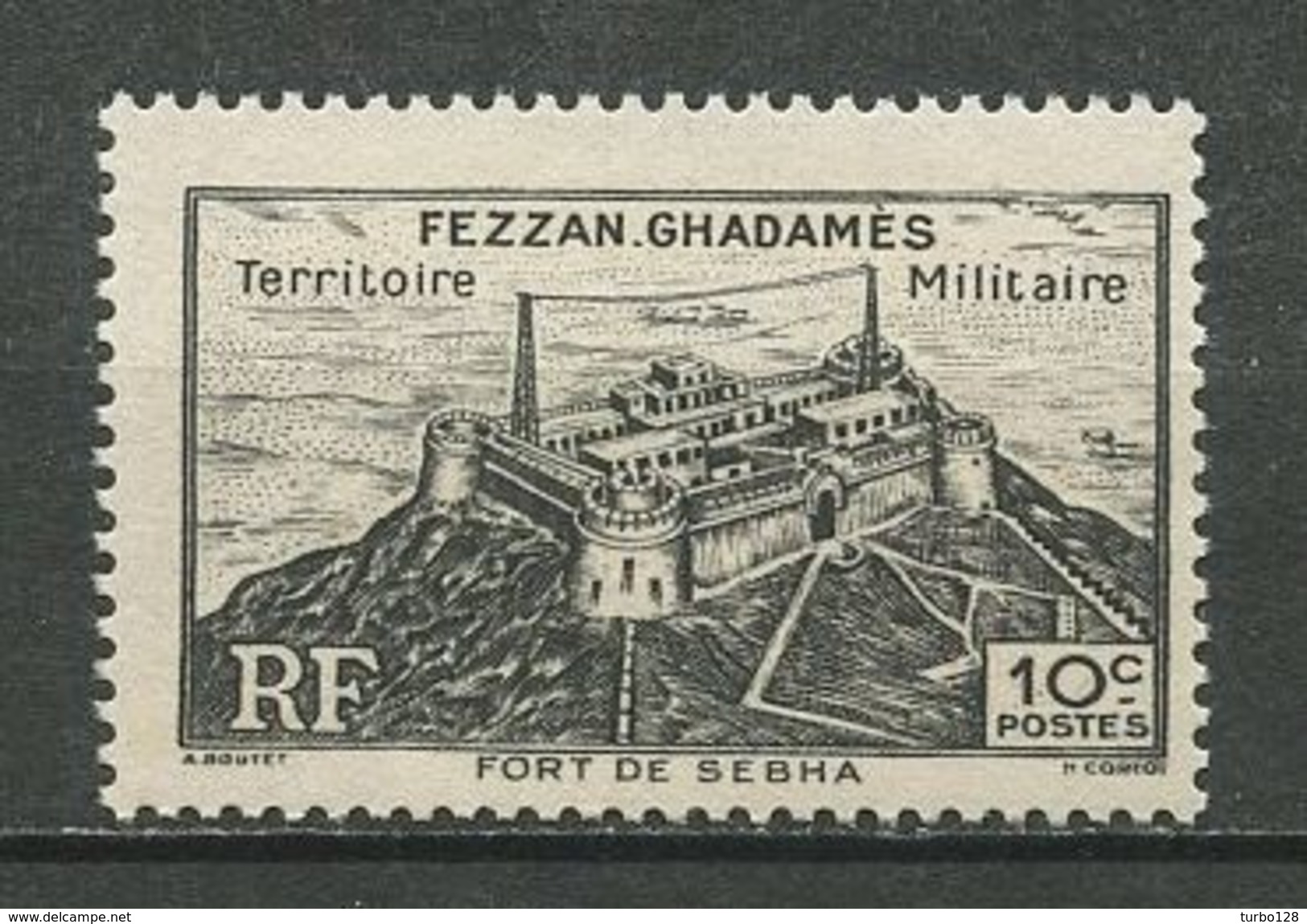 FEZZAN  N° 28 ** Neuf MNH Superbe Fort De Sebha - Nuevos