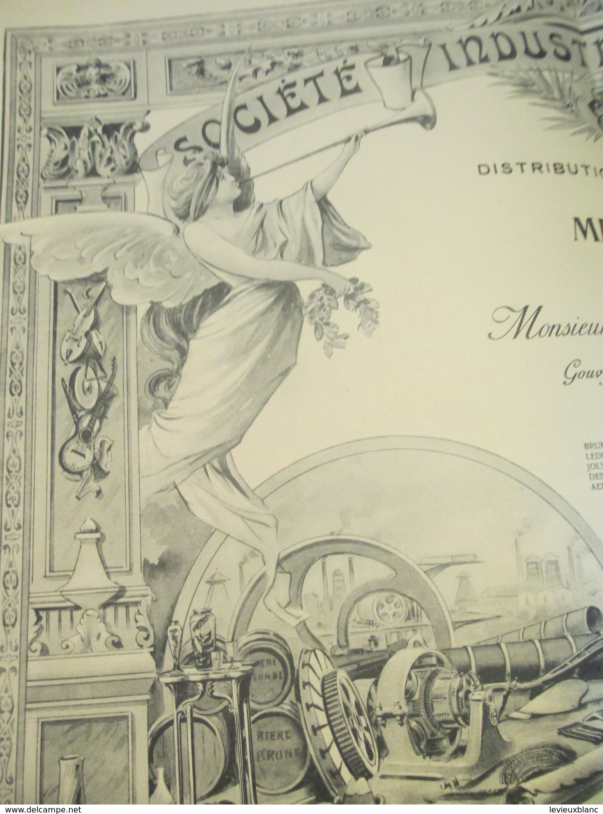 Diplôme Méd.d'Argent/Société Industr. De L'Est/Charles LONGUETEAU/Gouvy & Cie/Dieulouard/Meurthe& Moselle/1925  DIP145 - Diploma's En Schoolrapporten