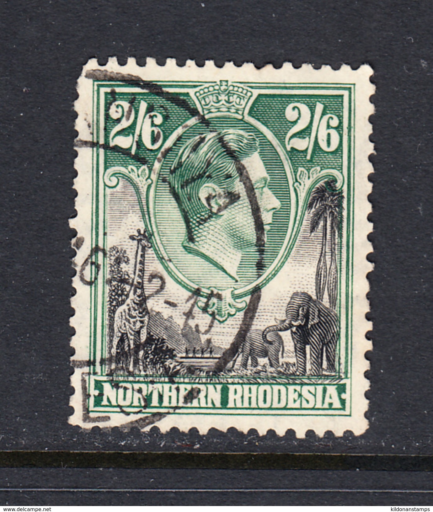 Northern Rhodesia 1938-52 Cancelled, Sc# , SG 41 - Rhodésie Du Nord (...-1963)