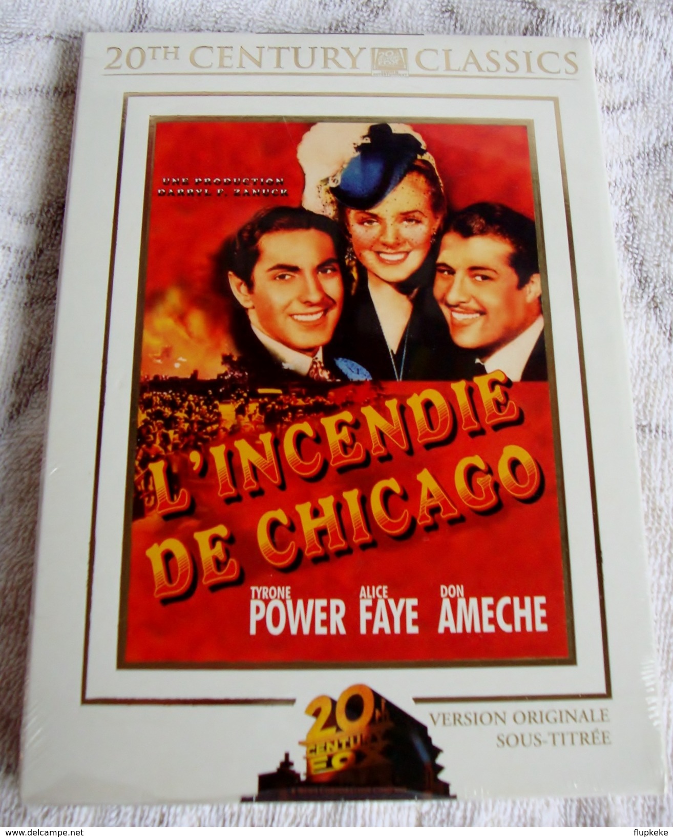 Dvd Zone 2 L'Incendie De Chicago (1937) 20th Century Classic In Old Chicago  Vf+Vostfr - Classic