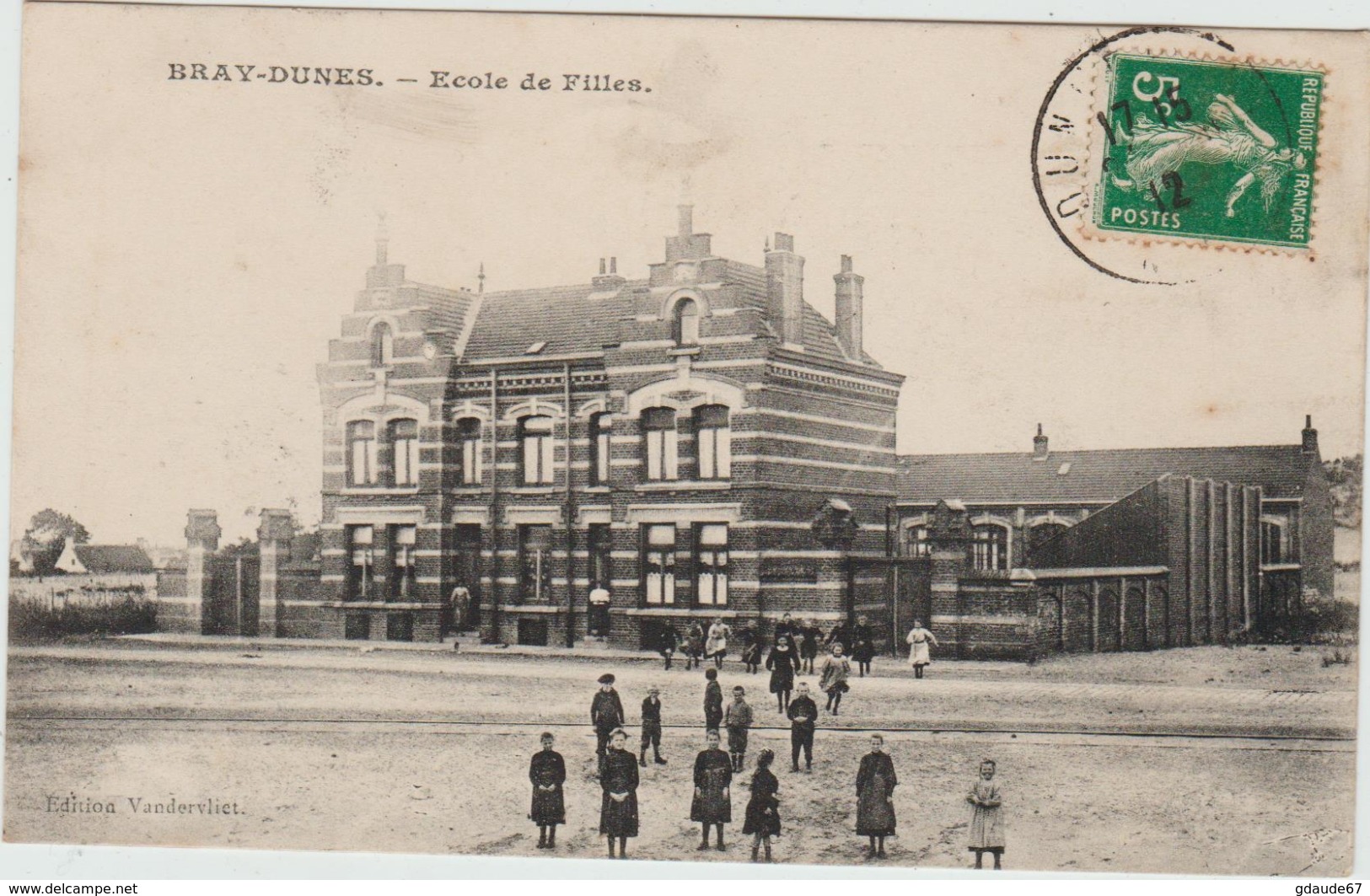 (59) BRAY DUNES - ECOLE DE FILLE - Bray-Dunes