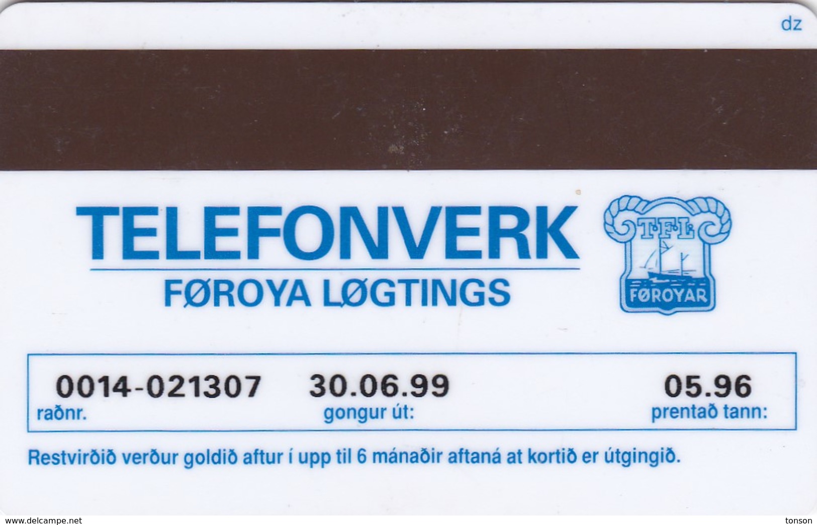 Faroe Islands, OD-014,  30 Kr , Jørgen-franz Jacobsen - Faeroër