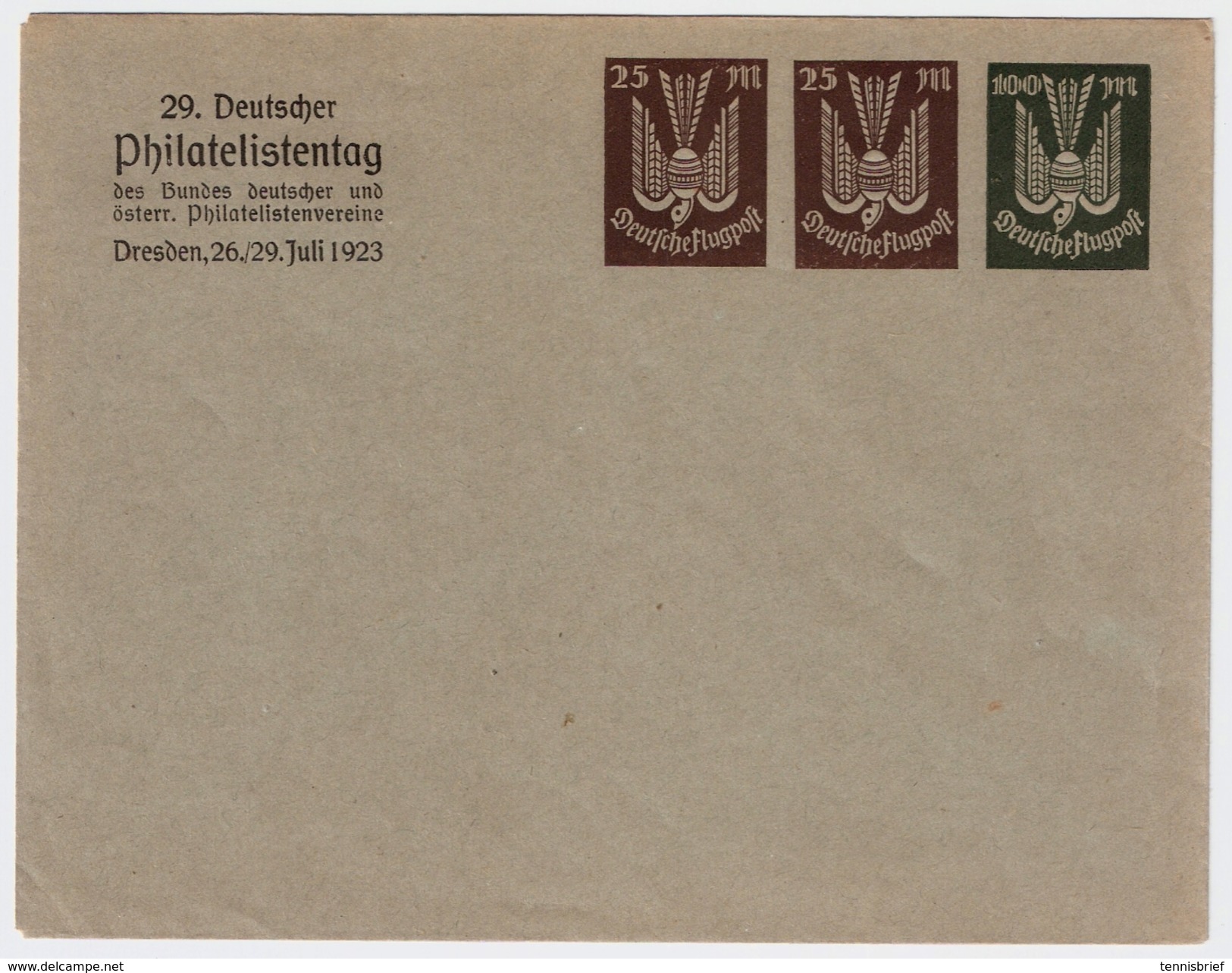 1923, Privat-GA , 3 Wert-Stp.  #7540 - Covers