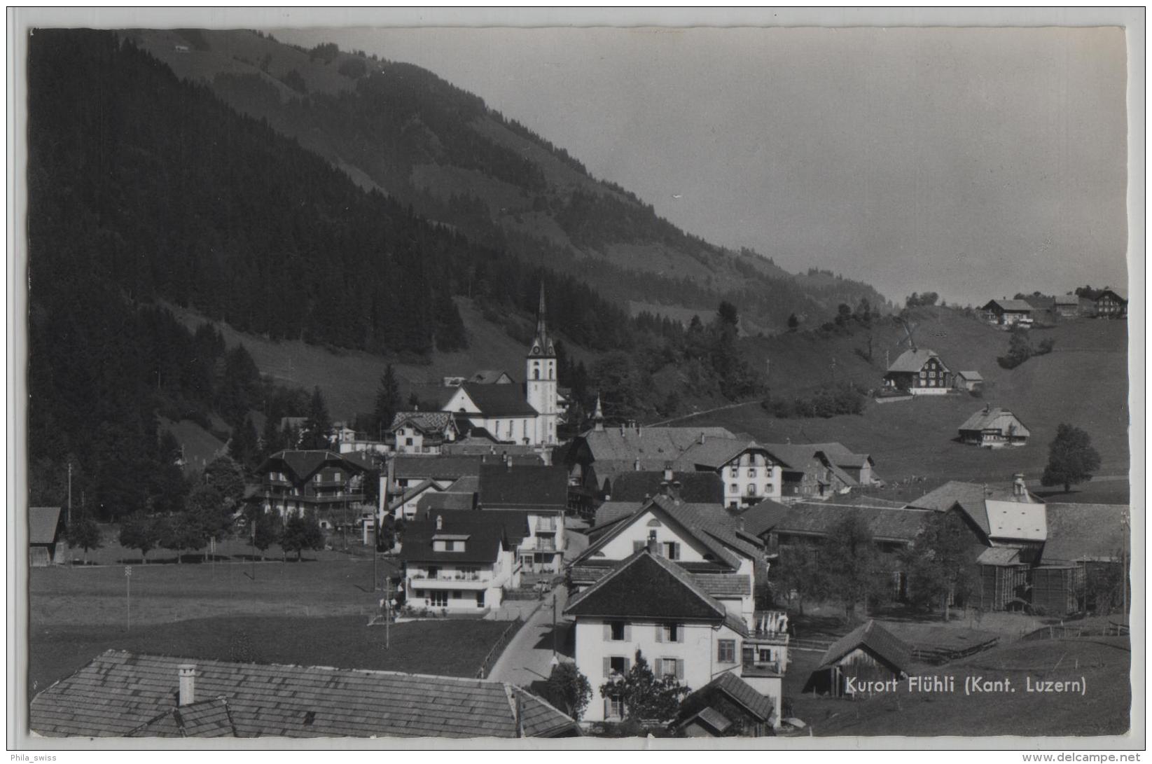 Kurort Flühli (Kt. Luzern) - Photo: Globetrotter No. 01271 - Flühli