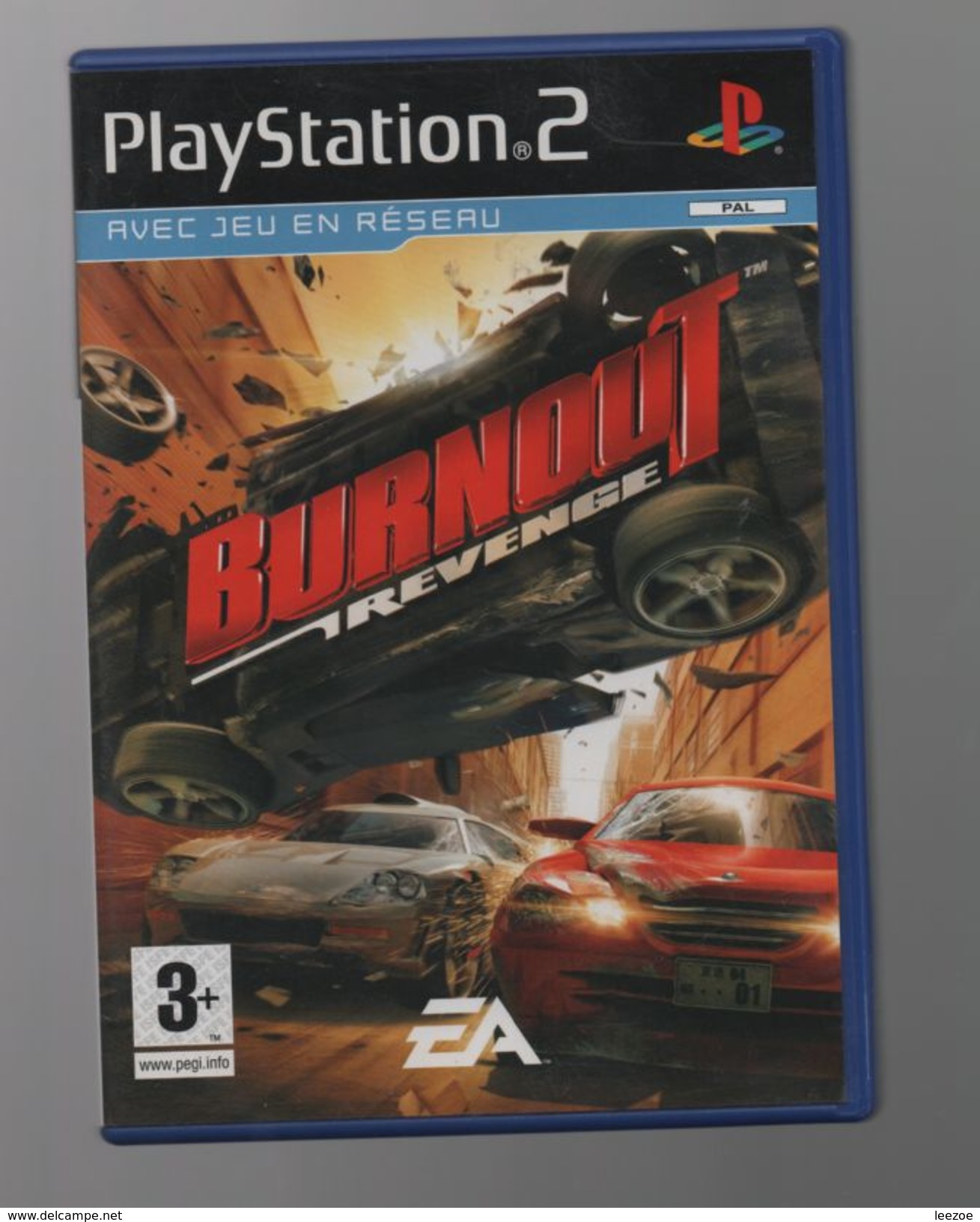 Jeu Vidéo PS2 BURNOUT REVENGE SUR PS2...NICKEL...AVEC NOTICE - Sonstige & Ohne Zuordnung