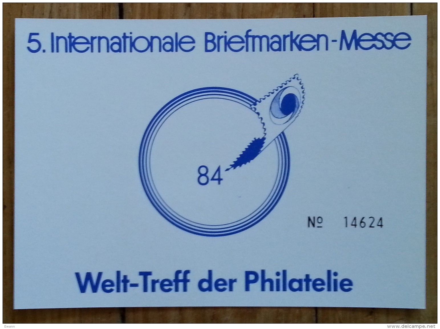 ISLANDE - Timbre De Distributeur - International Briefmarken Messe - ESSEN - 1984 - Automatenmarken (Frama)