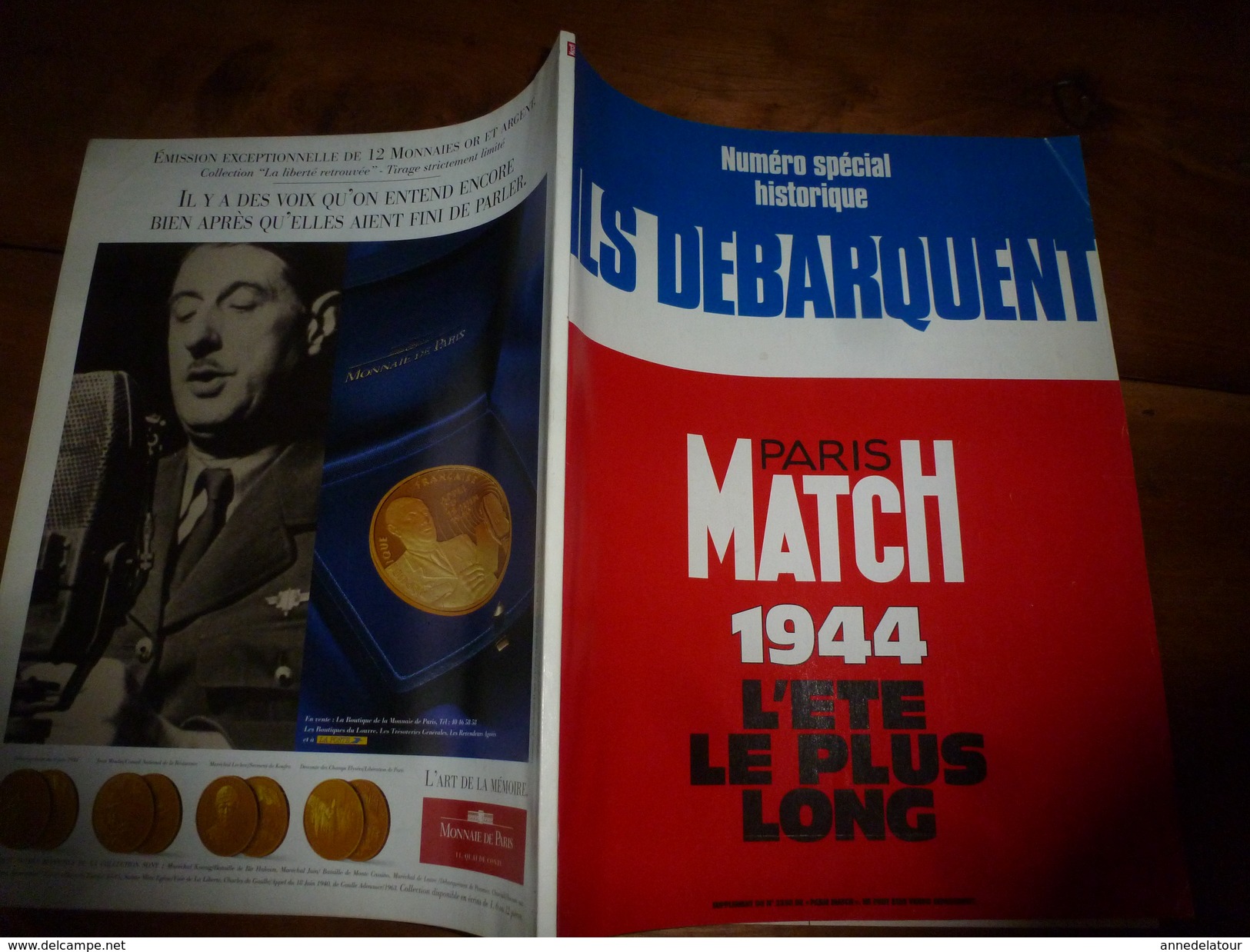 1994 PARIS-MATCH N° Spécial Historique LE DEBARQUEMENT  De 1944 - Französisch