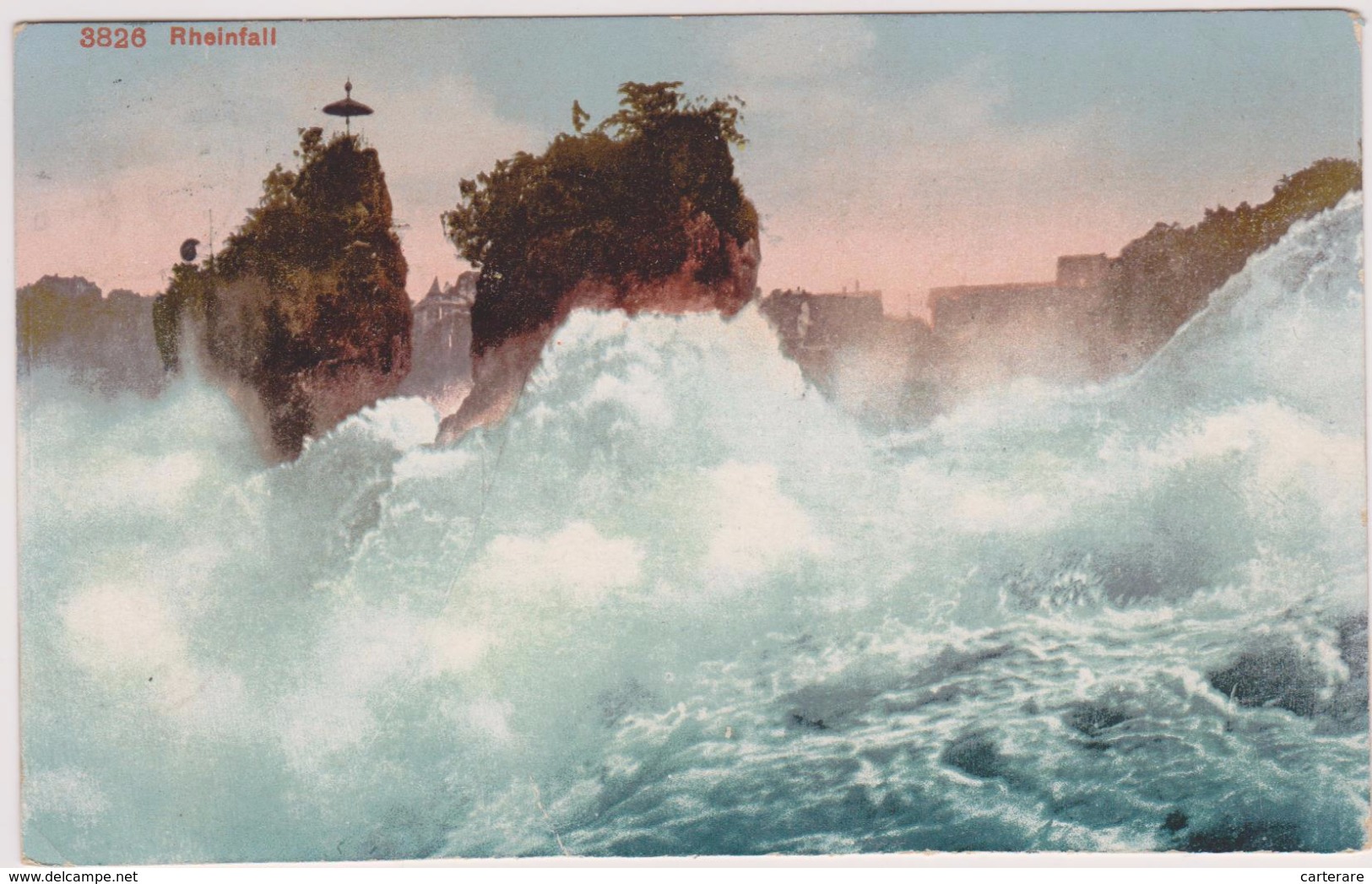 SUISSE,SWITZERLAND,SVIZZERA,SCHWEIZ,HELVETIA,SWISS ,SCHAFFHOUSE,NEUHAUSEN AM RHEINFALL,1913 - Neuhausen Am Rheinfall