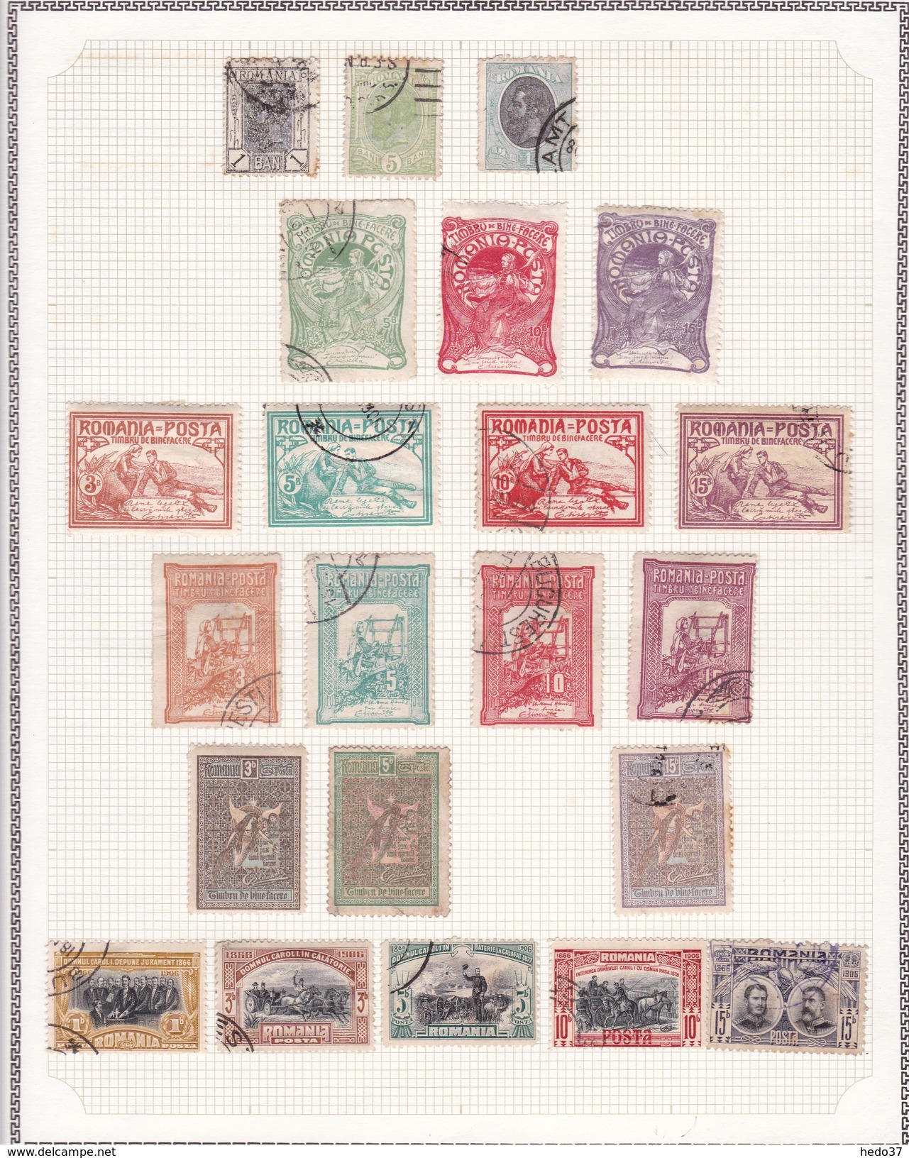 Roumanie - Collection Vendue Page Par Page - Timbres Oblitérés / Neufs */** - B/TB - Sammlungen