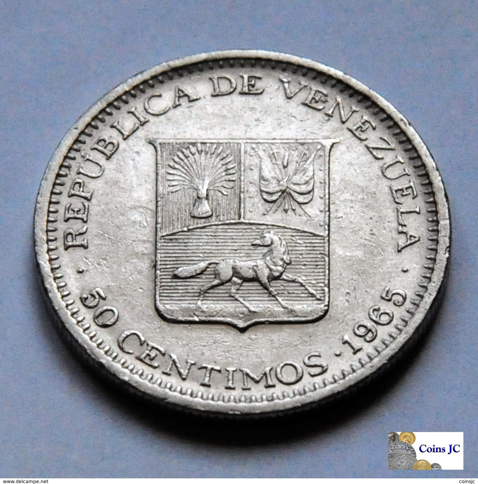 Venezuela - 50 Céntimos - 1965 - Venezuela