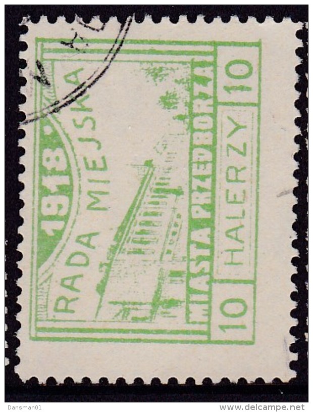 POLAND Przedborz 1918 Local Fi 16 Forgery Used - Sonstige & Ohne Zuordnung