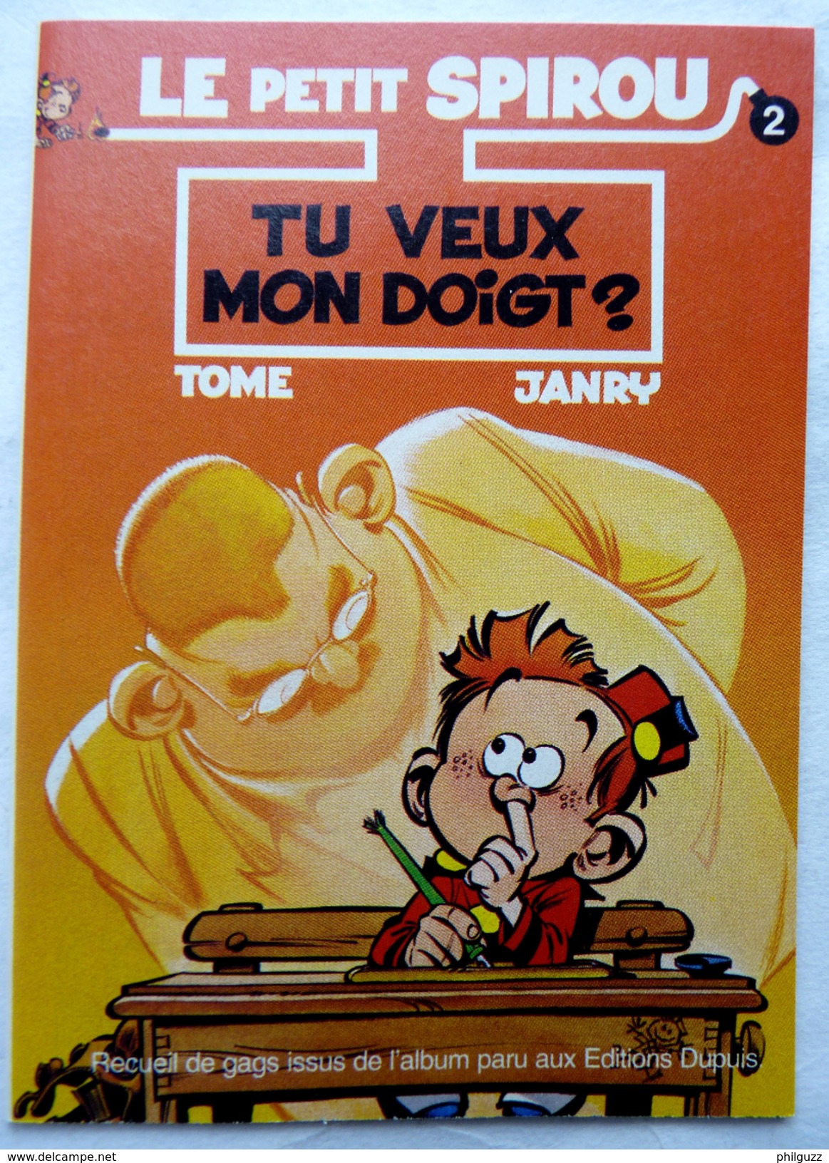 ALBUM BANDES DESSINEES PUBLICITAIRE HARRY'S LE PËTIT SPIROU T2 TOME ET JANRY 1996 (1) - Petit Spirou, Le