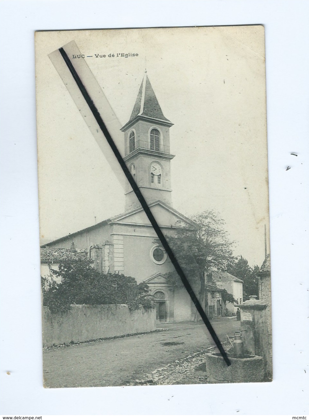 CPA - Luc - Vue De L'église - Luc-en-Diois