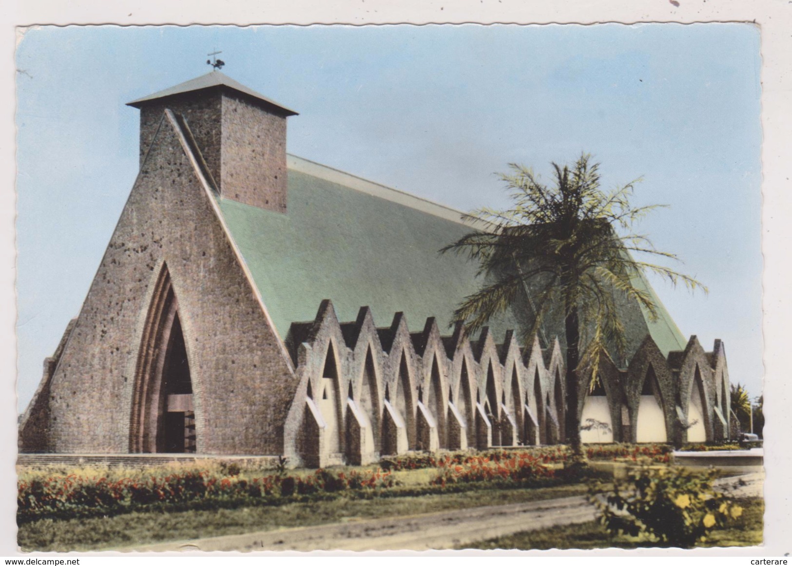 AFRIQUE,EQUATORIAL FRANCAISE,africa,congo,POINTE NOIRE,BRAZZAVILLE,CATHEDRALE SAINTE ANNE - Pointe-Noire