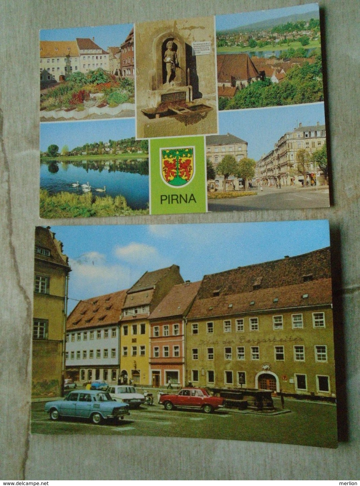 D146924  PIRNA  2 Postcards - Pirna