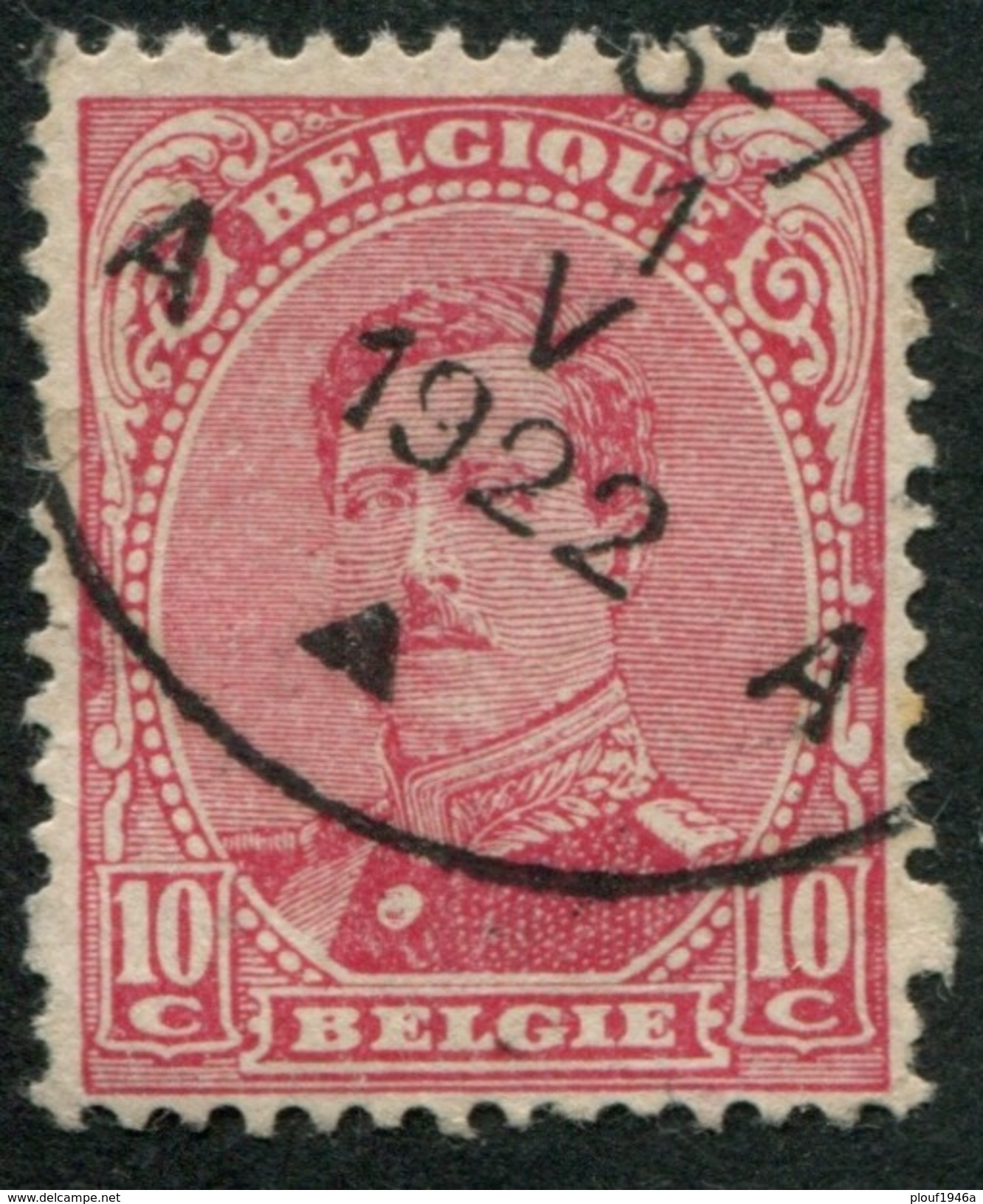 COB  138 -V56 (o) Dentelure Incomplète - 1901-1930