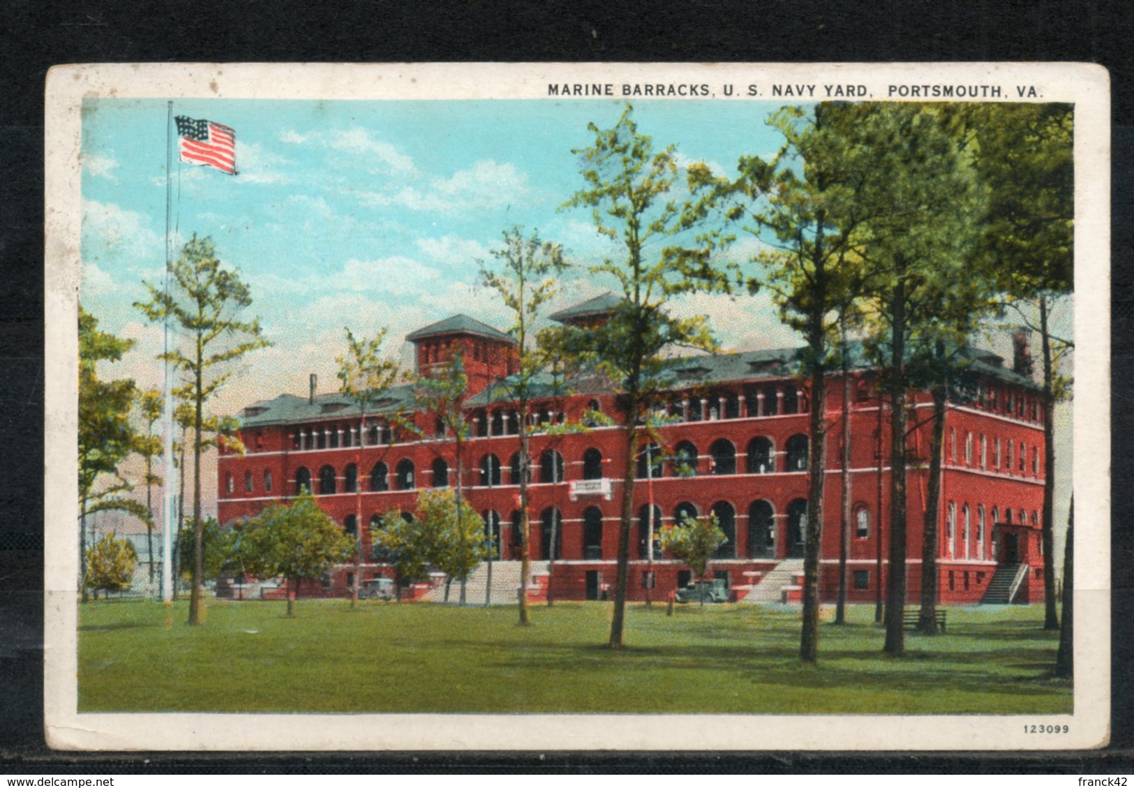 Etats Unis. Portsmouth. Marine Barracks - Portsmouth