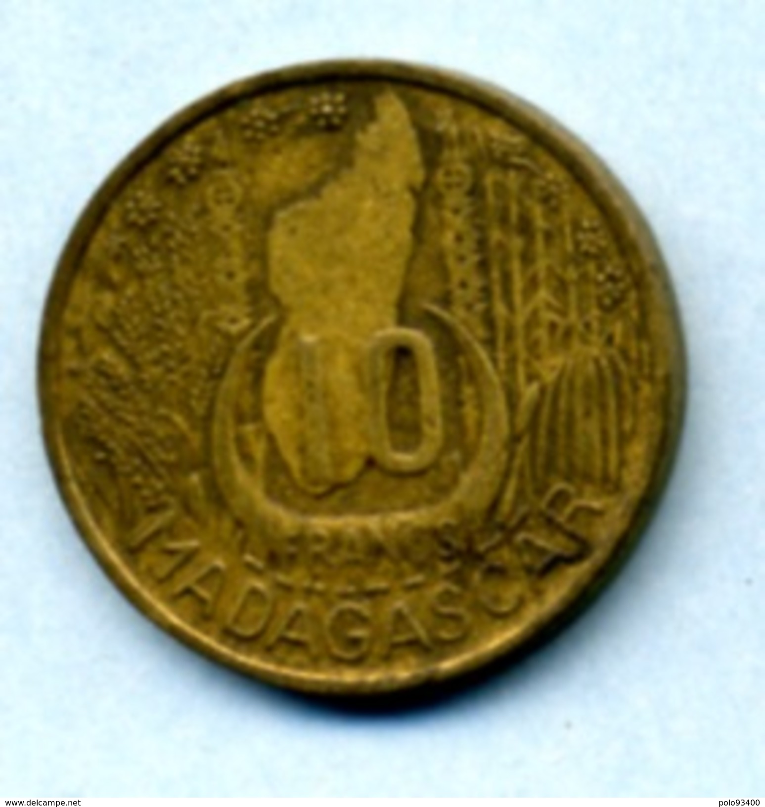1953  10 FRANCS - Madagaskar