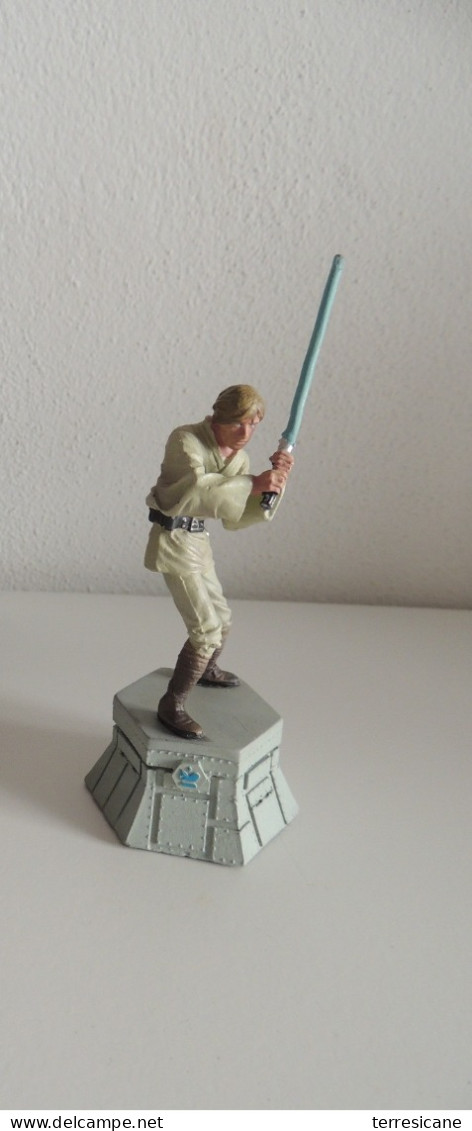 Star Wars De Agostini Scacchi Chess Metallo 1/24 Luke Skywalker Hand Painted - First Release (1977-1985)