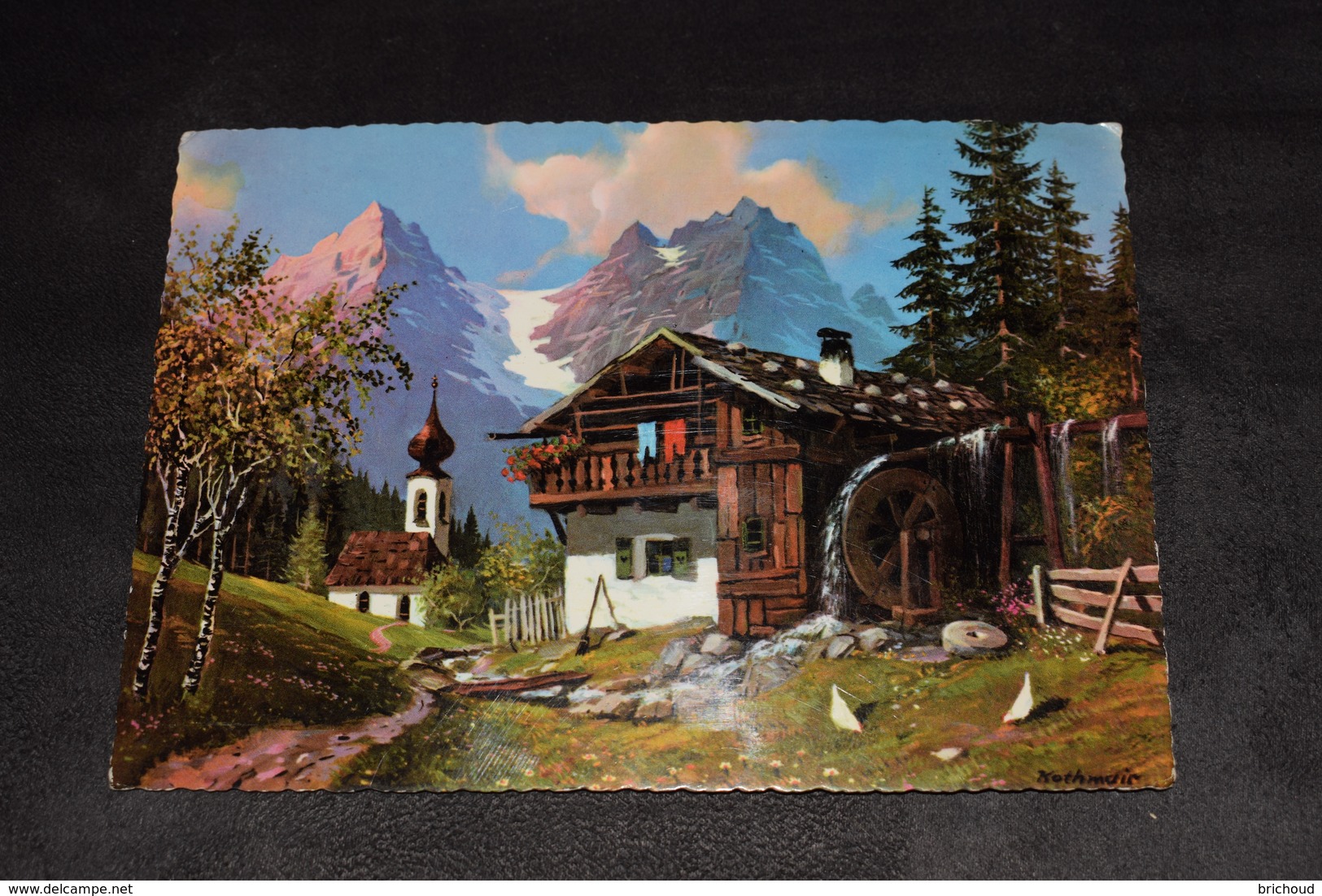 Berwang - Alter Hof Im Gebirge Vieux Moulin Dans La Montagne N°214 Envoyer Sans Timbre - Berwang