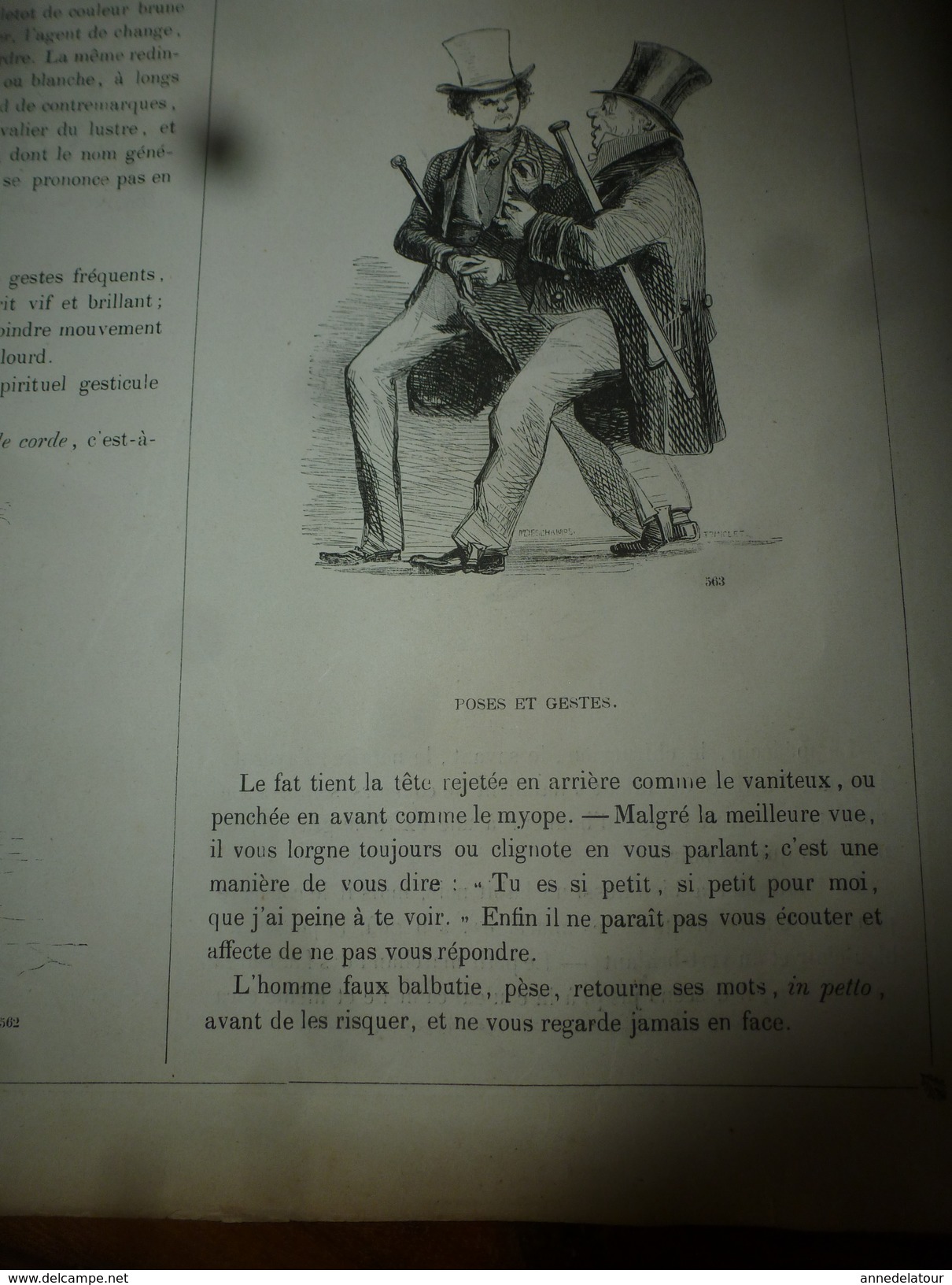 1840 Le DEDANS jugé par le DEHORS:étude de  PHILIPON ,Dessins de Trimolet APRES AVOIR LU CECI VOUS NE SEREZ PLUS PAREIL