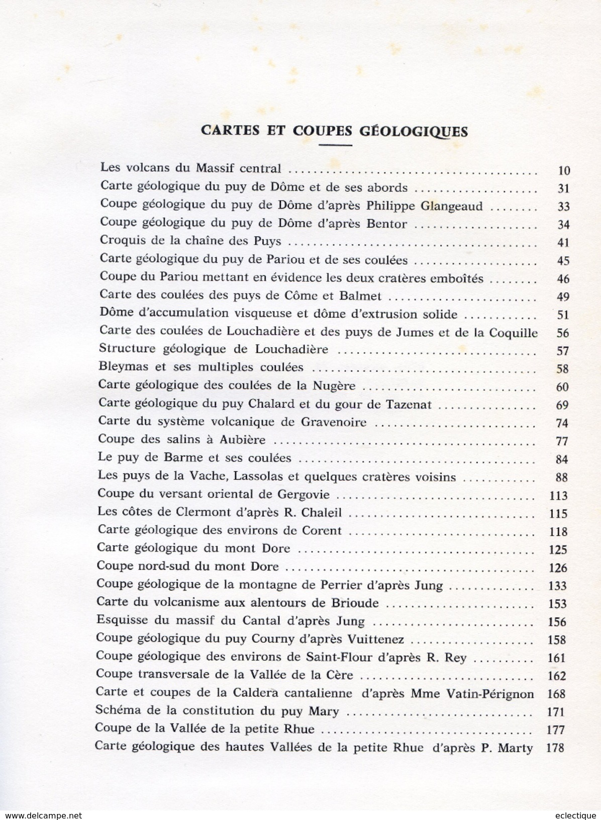 Les Volcans D'Auvergne Par Aimé RUDEL, Editions Volcans, 1974 - Auvergne