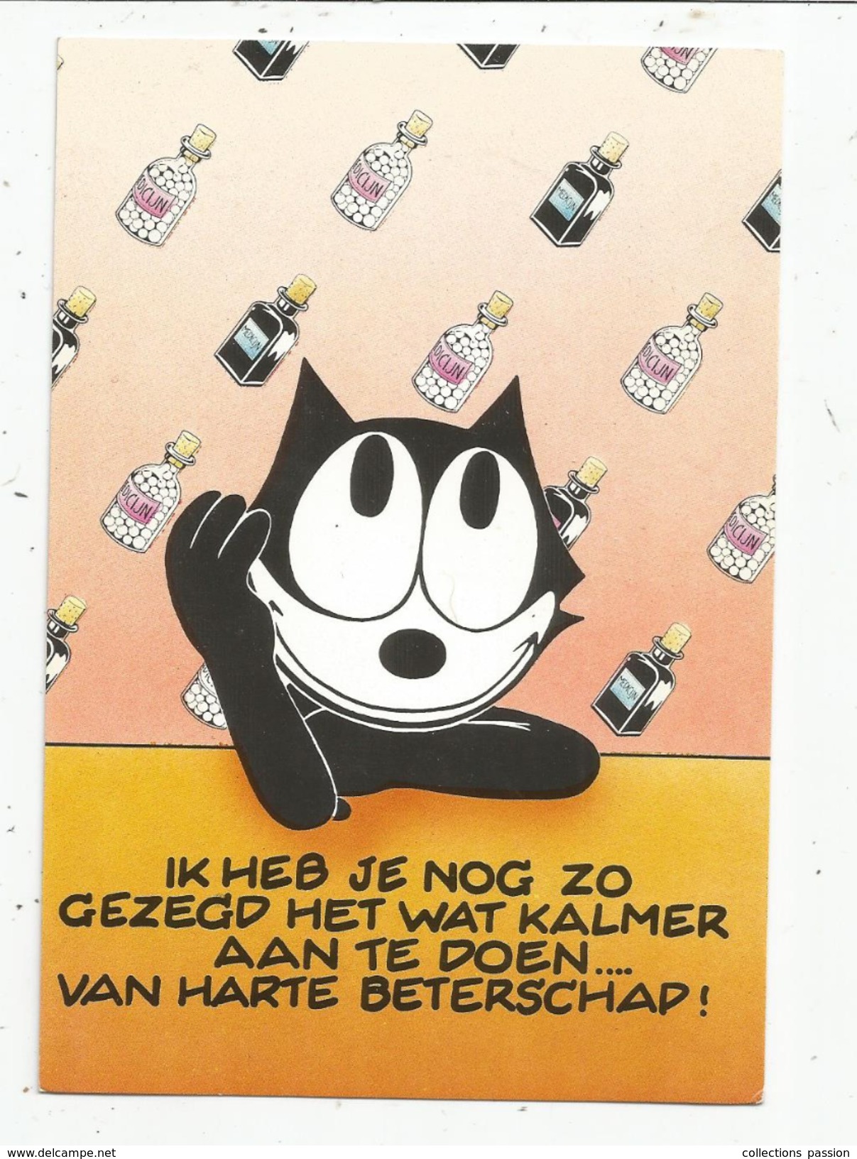 G-I-E , Cp , BD , Bandes Dessinées ,FELIX THE CAT Productions Inc N° 5902806 , FELIX LE CHAT , 1986 - Stripverhalen