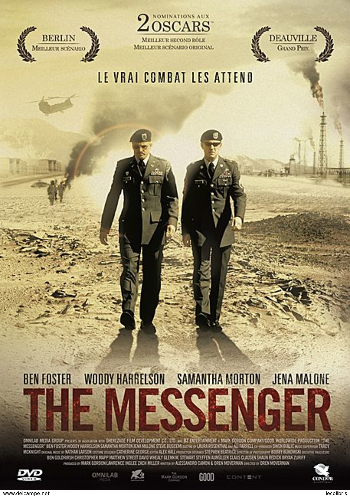 THE MESSENGER  °°° BEN FOSTER  WOODY HARRELSON - Drama