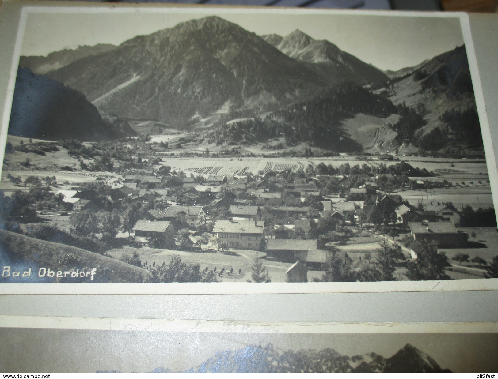 12x alte Ansichtskarten , Jenbach , Perisau , Achensee , Innsbruck , Bad Oberdorf , Hindelang , Albumseite , Album , AK