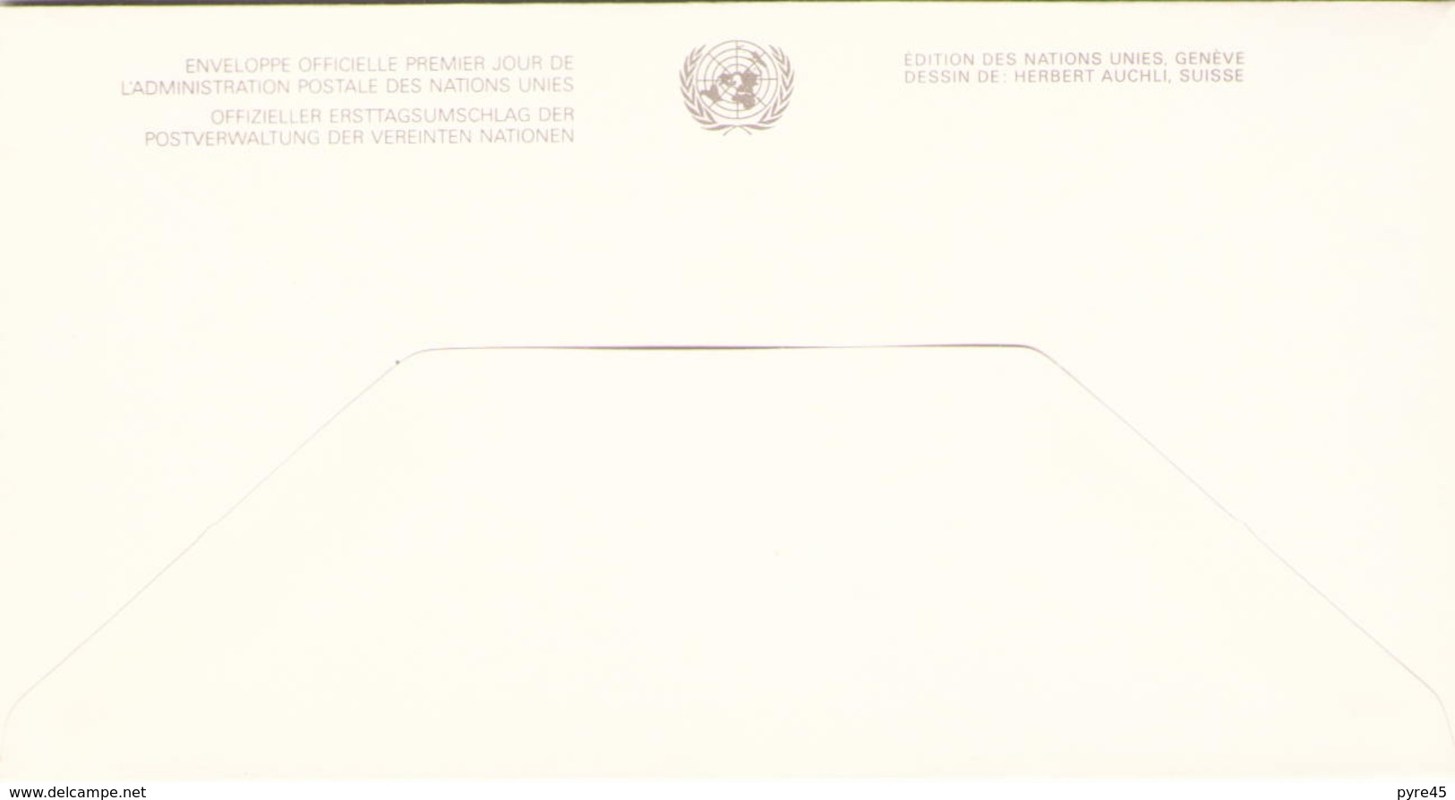 NATIONS UNIES FDC DU 10 MAI 1991 VIENNE SERIE ORDINAIRE - Cartas & Documentos