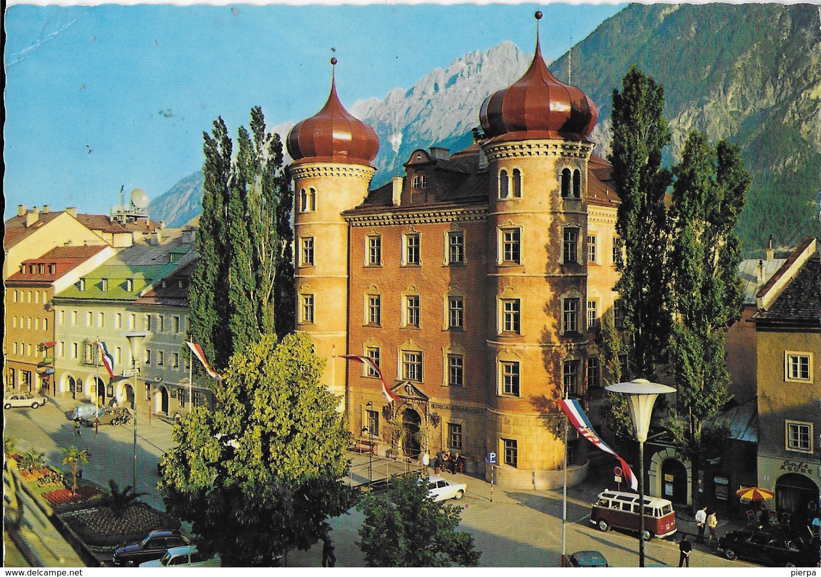 AUSTRIA - LIENZ - OSTTIROL - HAUPTPLATZ MIT LIEBBURG - ANNI '60 - NUOVA NV - Lienz