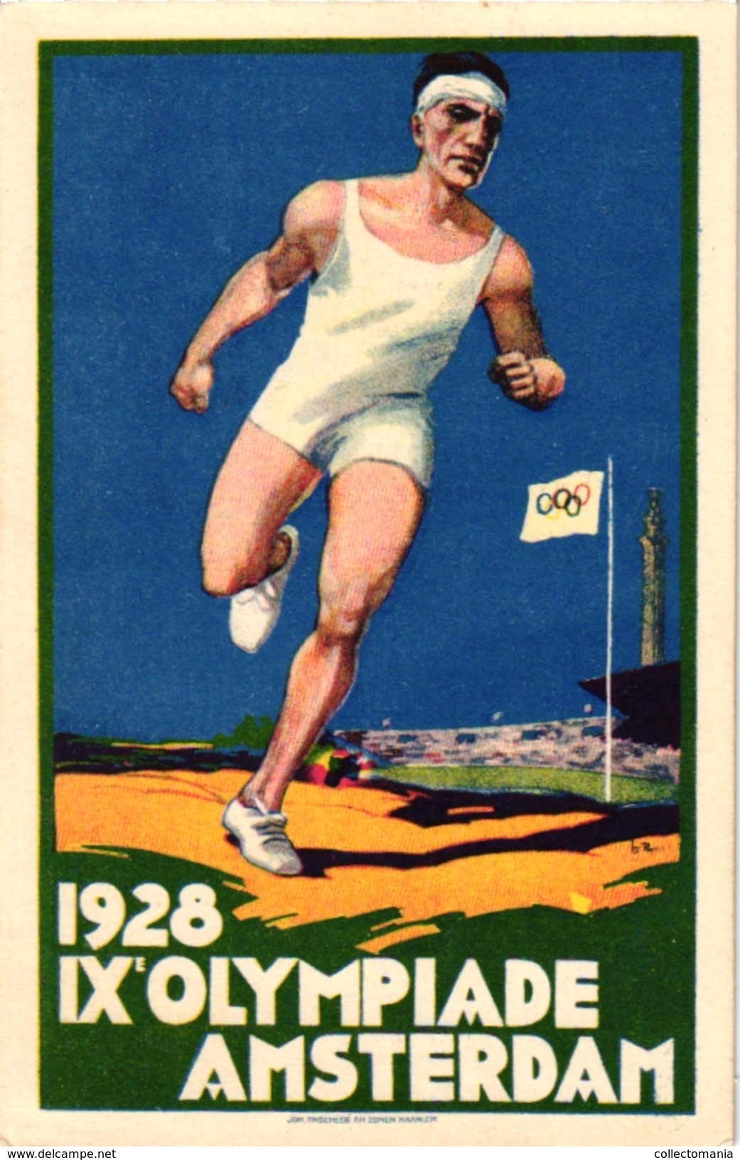 1 CARD OLYMPI ADE 1928 AMSTERDAM - Trading Cards