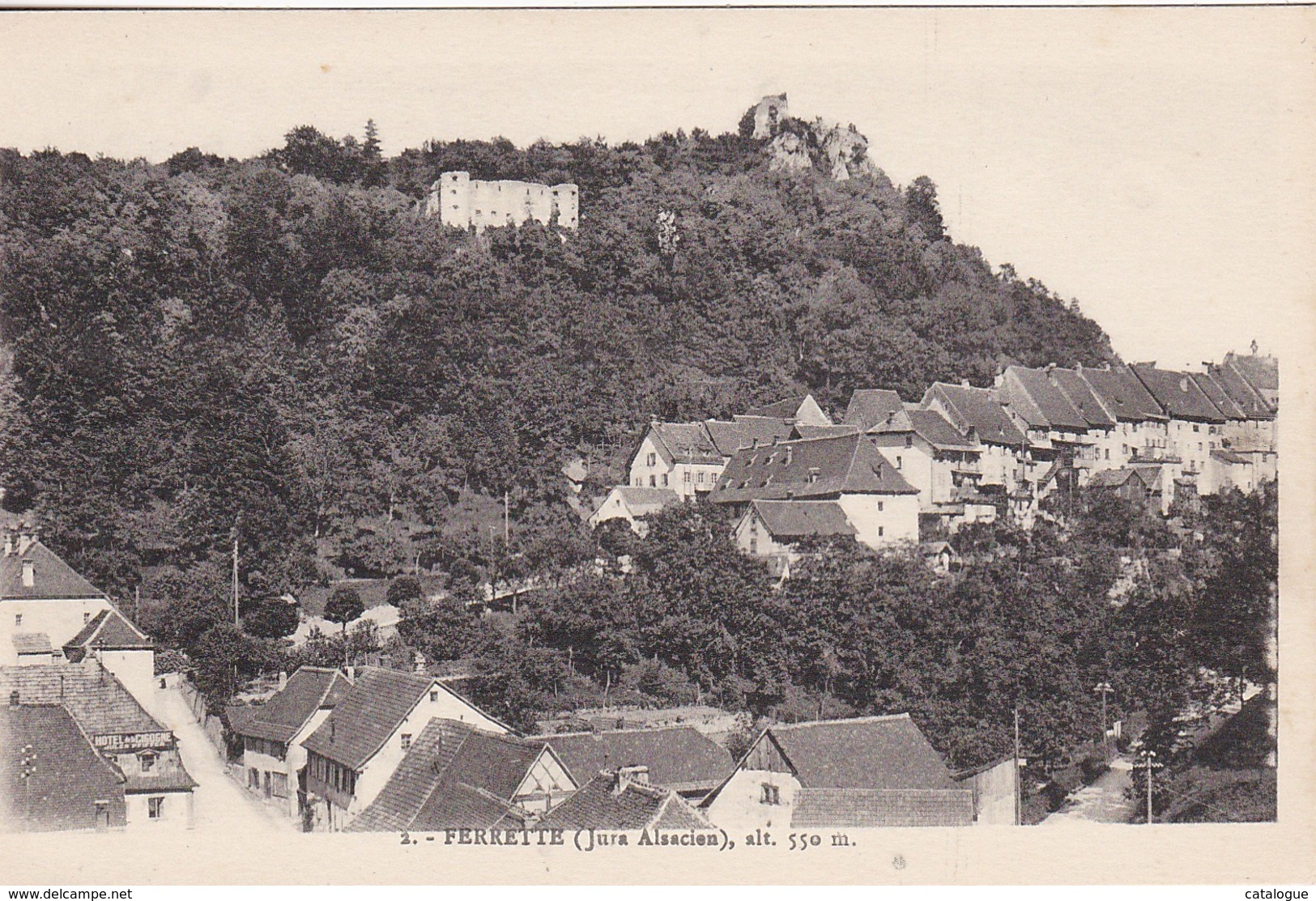 CPA  68 - FERRETTE - ( Jura Alsacien ) - Ferrette